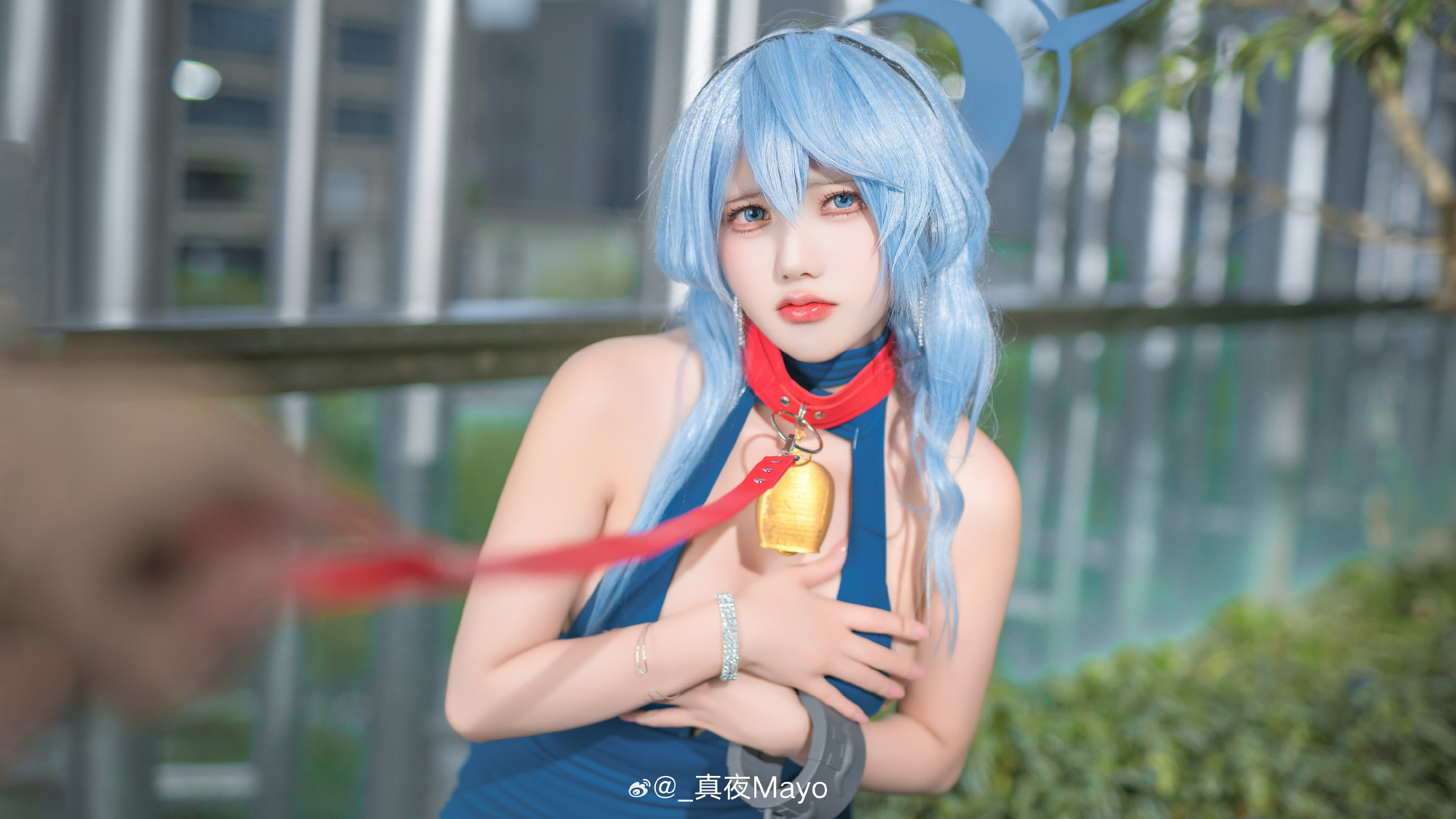 COSPLAY 蔚蓝档案 亚子礼服@_真夜Mayo COSPLAY-第7张