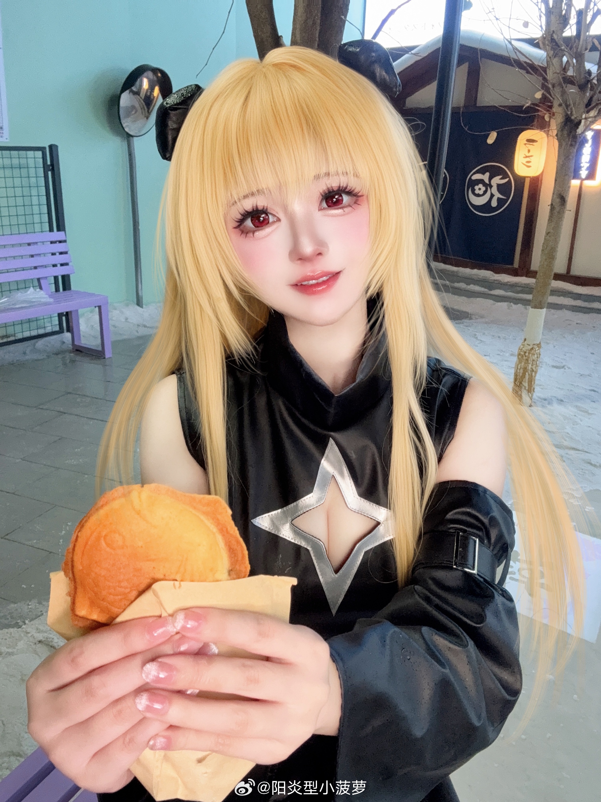 COSPLAY 碧蓝航线 金色暗影@阳炎型小菠萝 COSPLAY-第1张