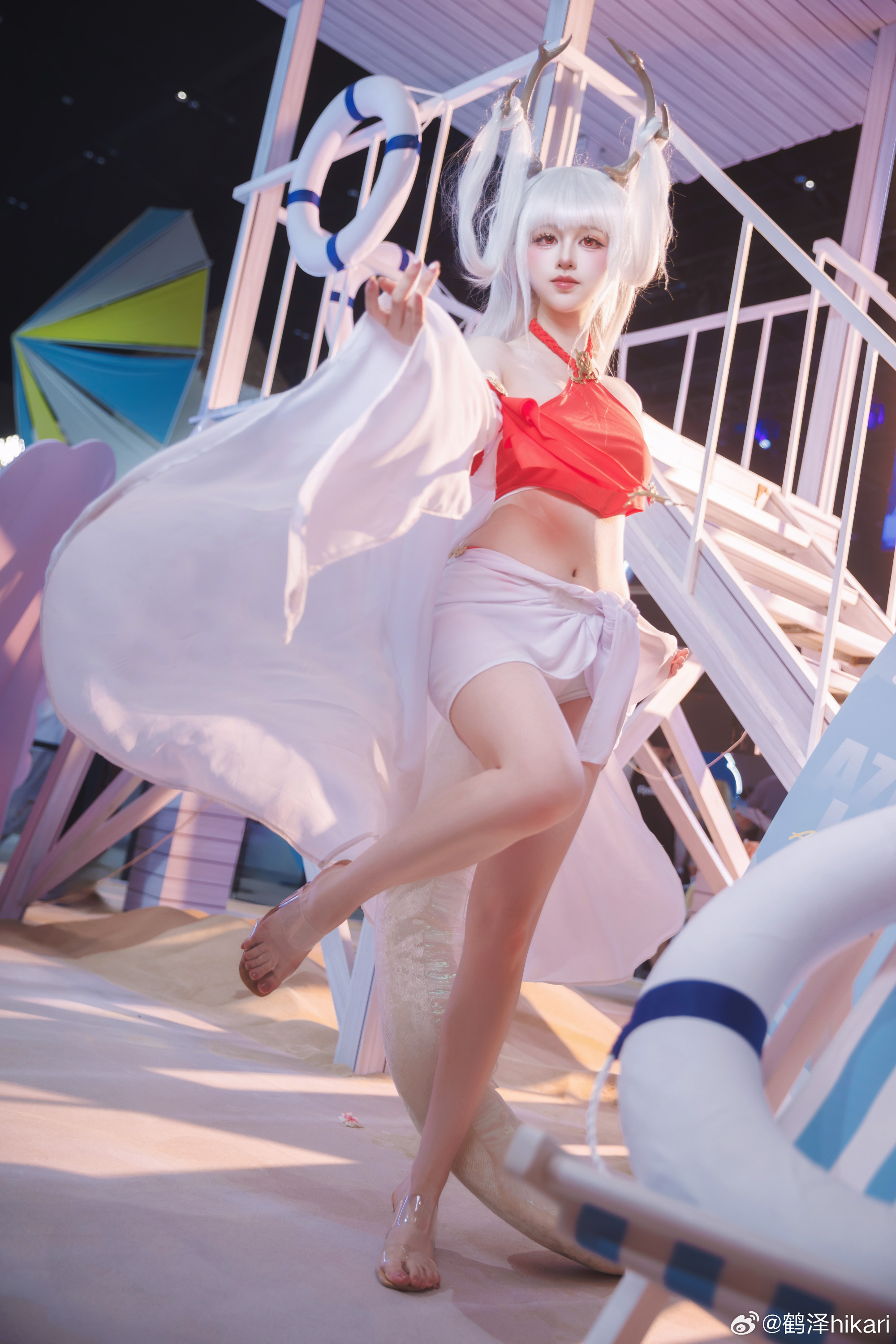 cosplay 以仙流净身，以净水去厄 碧蓝航线 四万十@鹤泽hikari COSPLAY-第8张