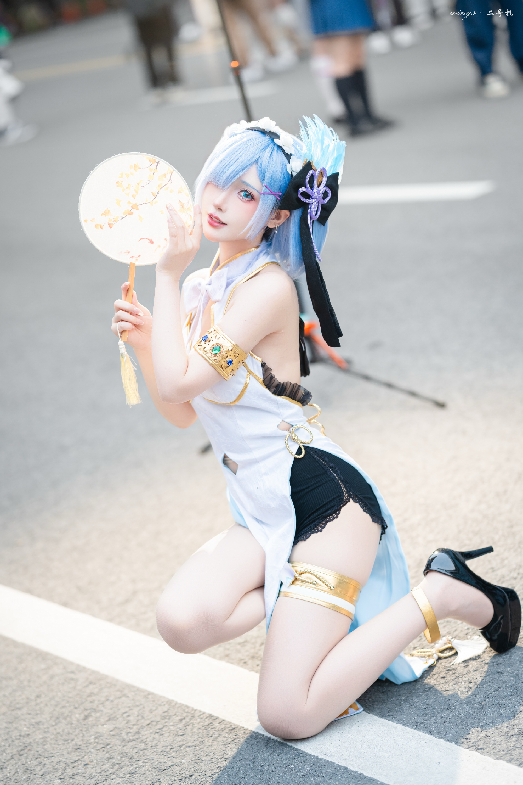 cosplay re0 蕾姆@羽生三未 COSPLAY-第3张