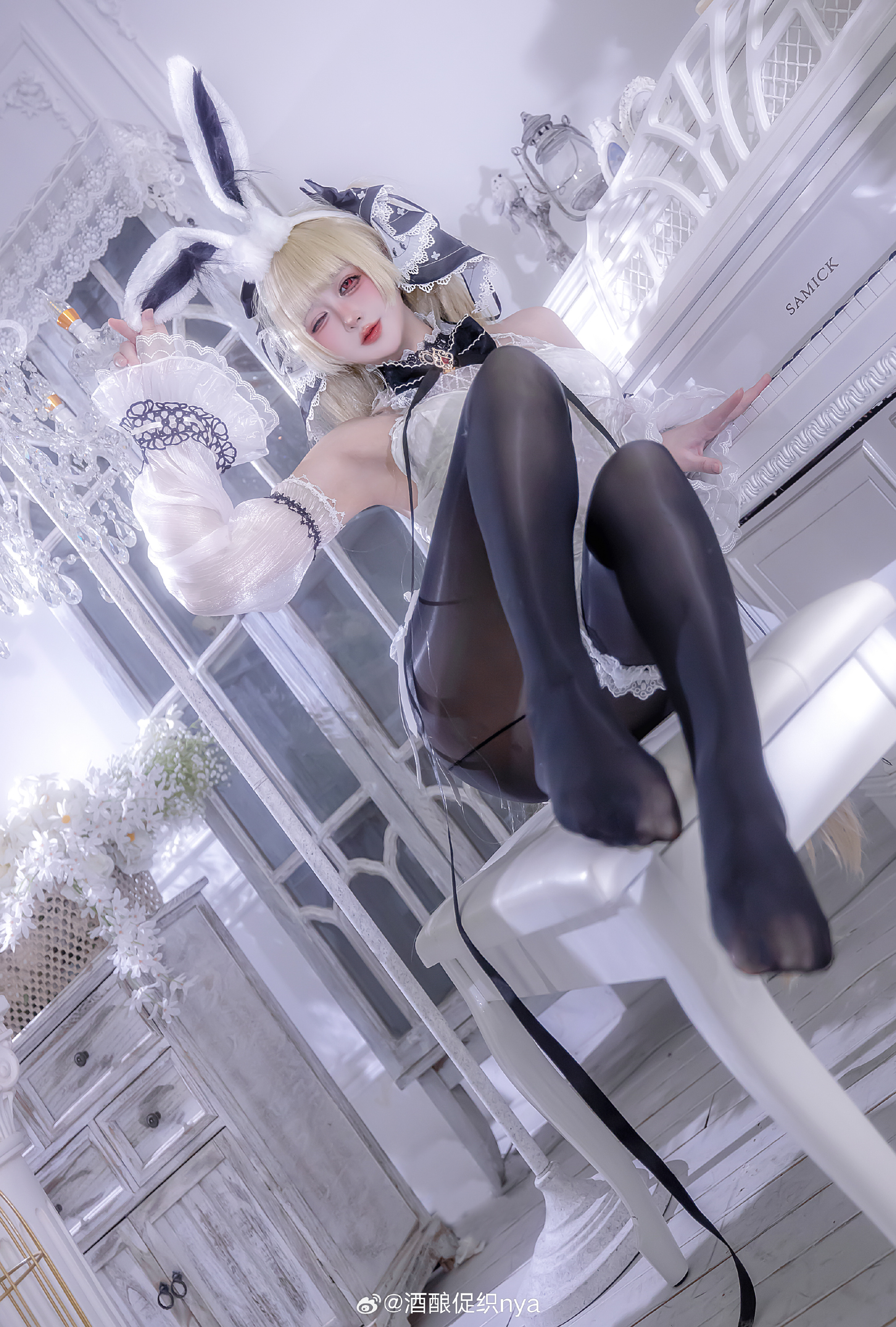 cosplay 碧蓝航线 可畏兔女郎@酒酿促织nya COSPLAY-第3张