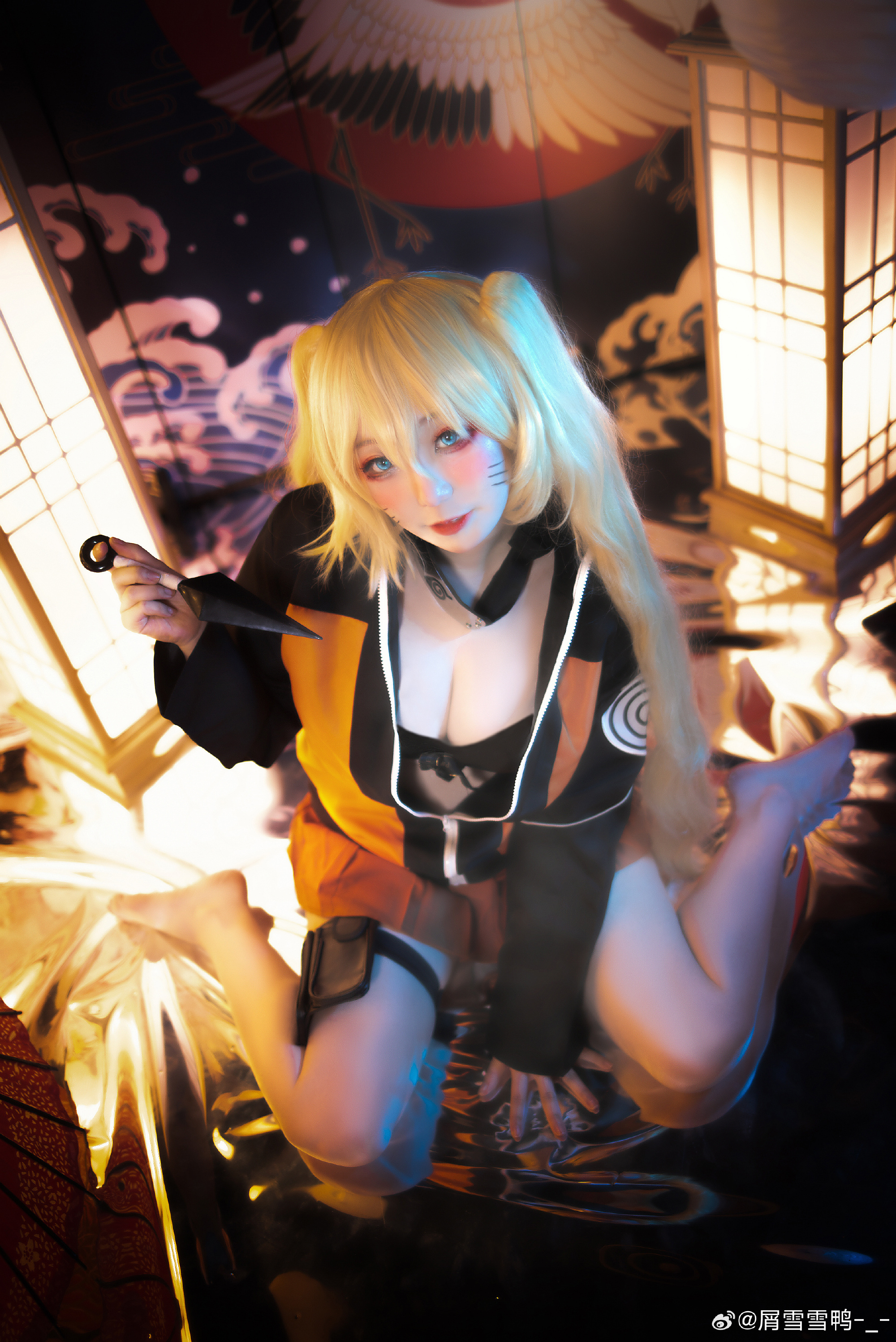 cosplay 🌀谁懂漩涡鸣子的魅力🌀 火影忍者 漩涡鸣人 性转@屑雪雪鸭-_- COSPLAY-第1张