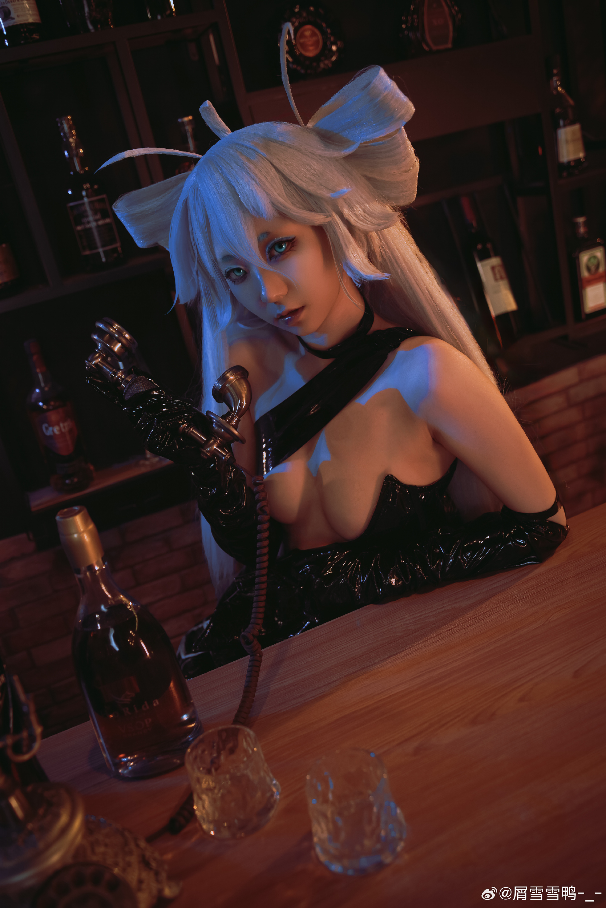 COSPLAY 少女前线 香槟怪盗@初号0喵姬NYANNKI COSPLAY-第9张
