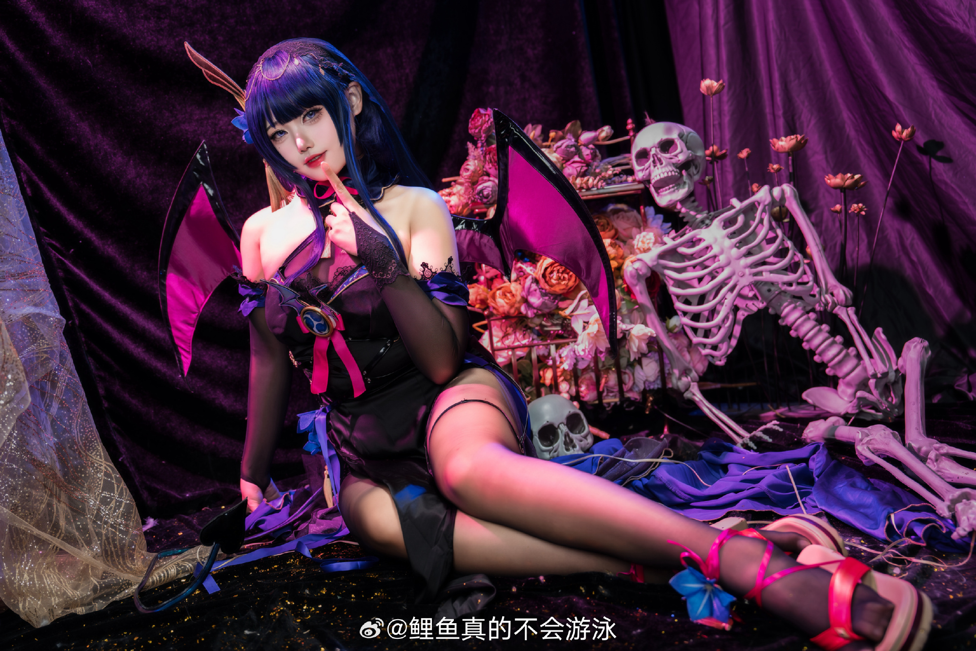 cosplay 雷电将军6.26生贺💜@鲤鱼真的不会游泳 COSPLAY-第6张