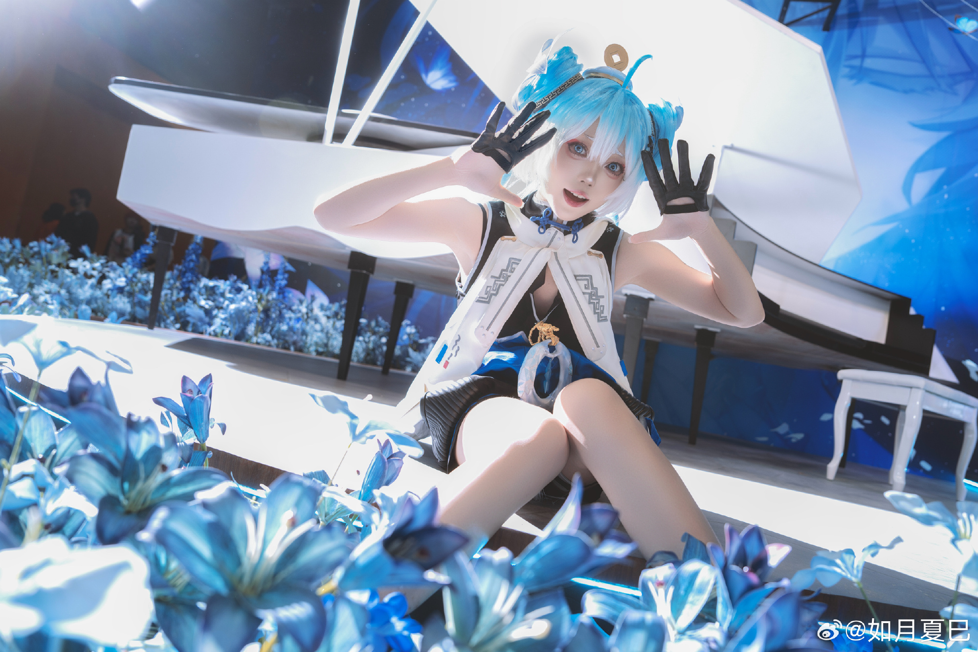 COSPLAY 杂鱼 杂鱼 杂——鱼！鸣潮 釉瑚 @如月夏巳 COSPLAY-第5张