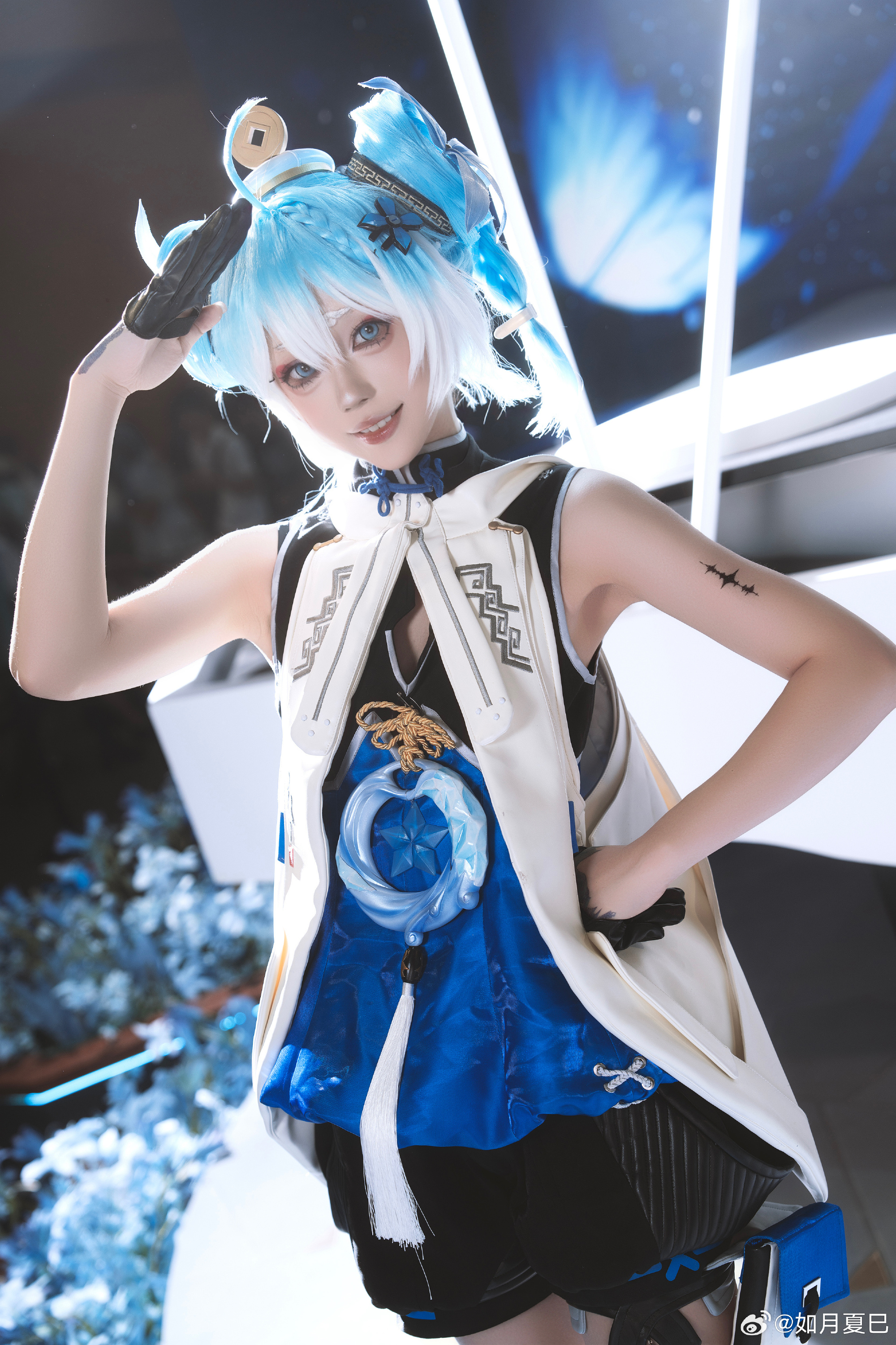 COSPLAY 杂鱼 杂鱼 杂——鱼！鸣潮 釉瑚 @如月夏巳 COSPLAY-第2张