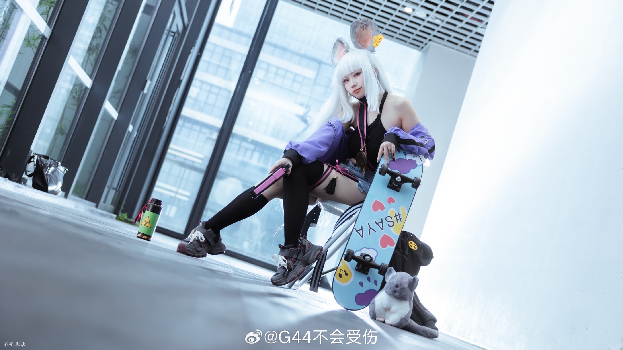 COSPLAY 这个，能用来做实验吗？ 蔚蓝档案 纱绫@G44不会受伤 COSPLAY-第2张