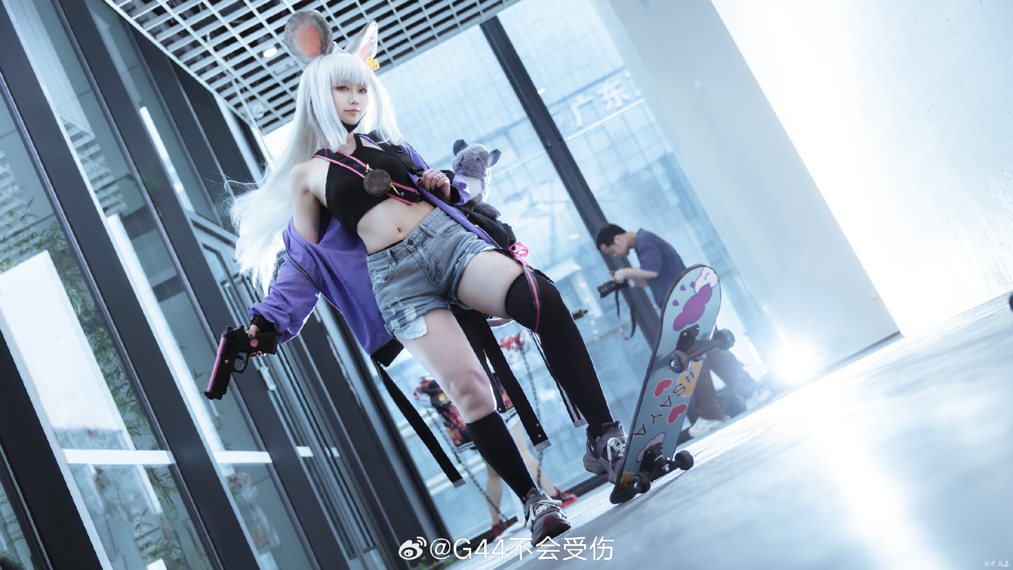 COSPLAY 这个，能用来做实验吗？ 蔚蓝档案 纱绫@G44不会受伤 COSPLAY-第4张