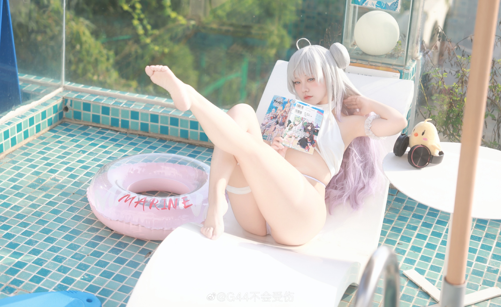 COSPLAY 碧蓝航线 恶毒-秘密基地的Mercredi @G44不会受伤 COSPLAY-第6张