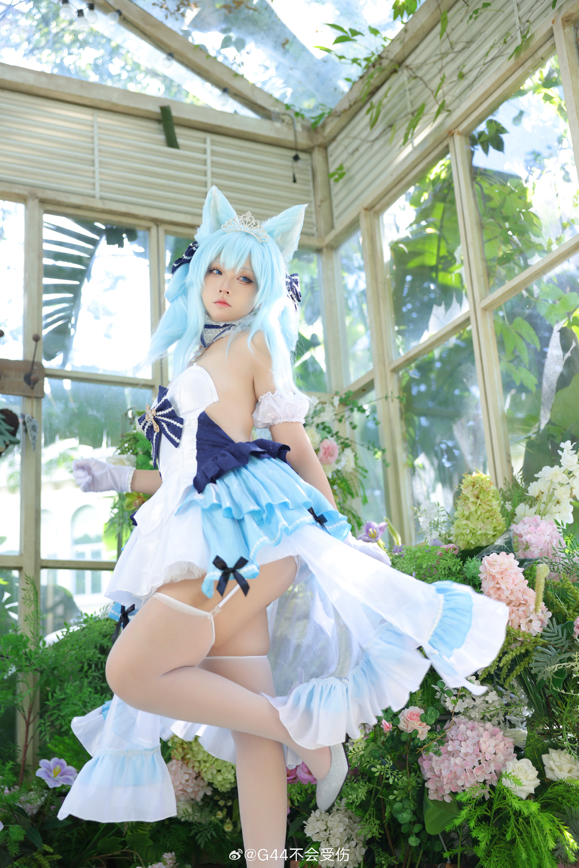 图片[4]-cosplay 指挥官，抱歉，这个时间让您过来……能帮我看看这身礼服合身吗？ 碧蓝航线@G44不会受伤-米哈社