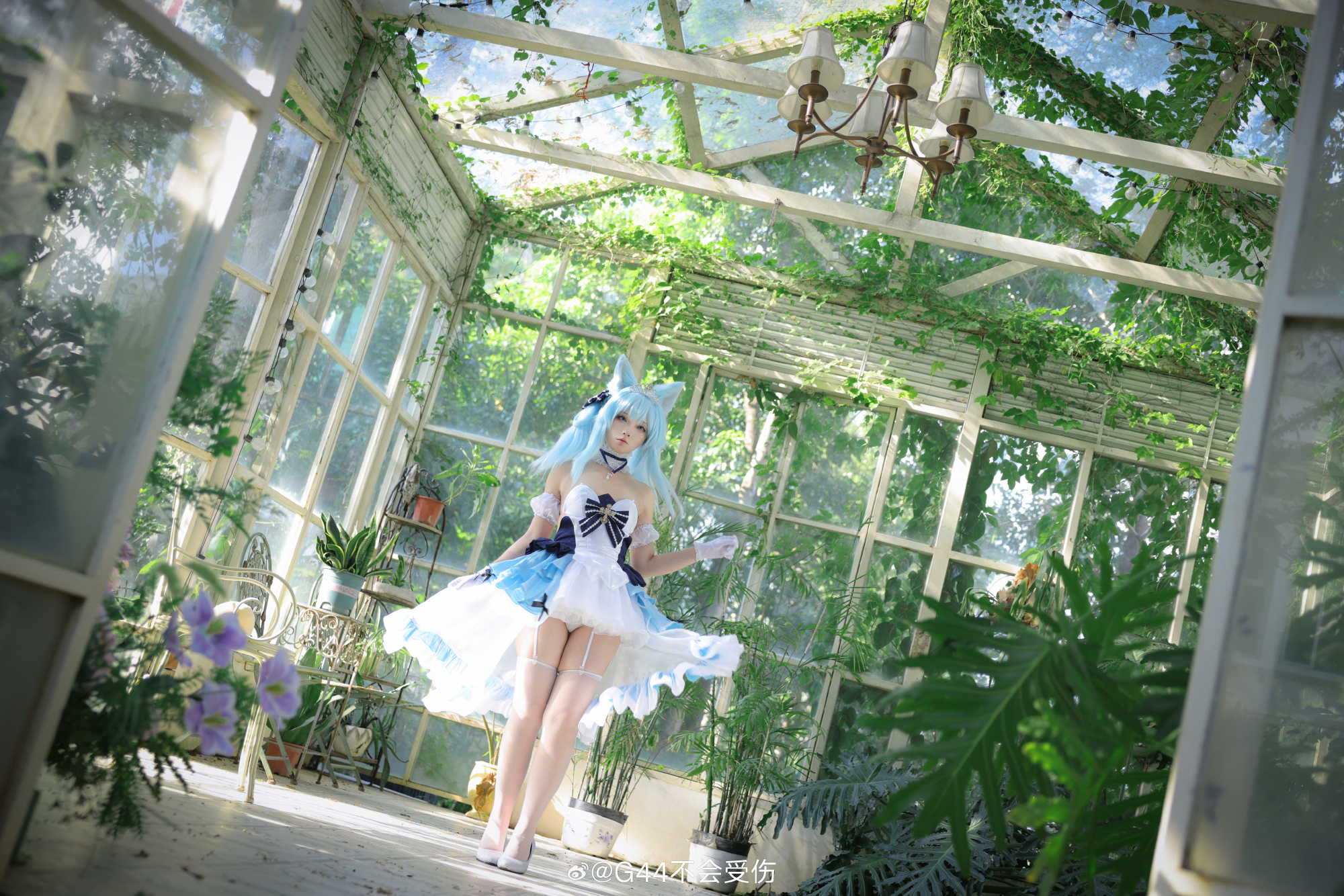 图片[3]-cosplay 指挥官，抱歉，这个时间让您过来……能帮我看看这身礼服合身吗？ 碧蓝航线@G44不会受伤-米哈社