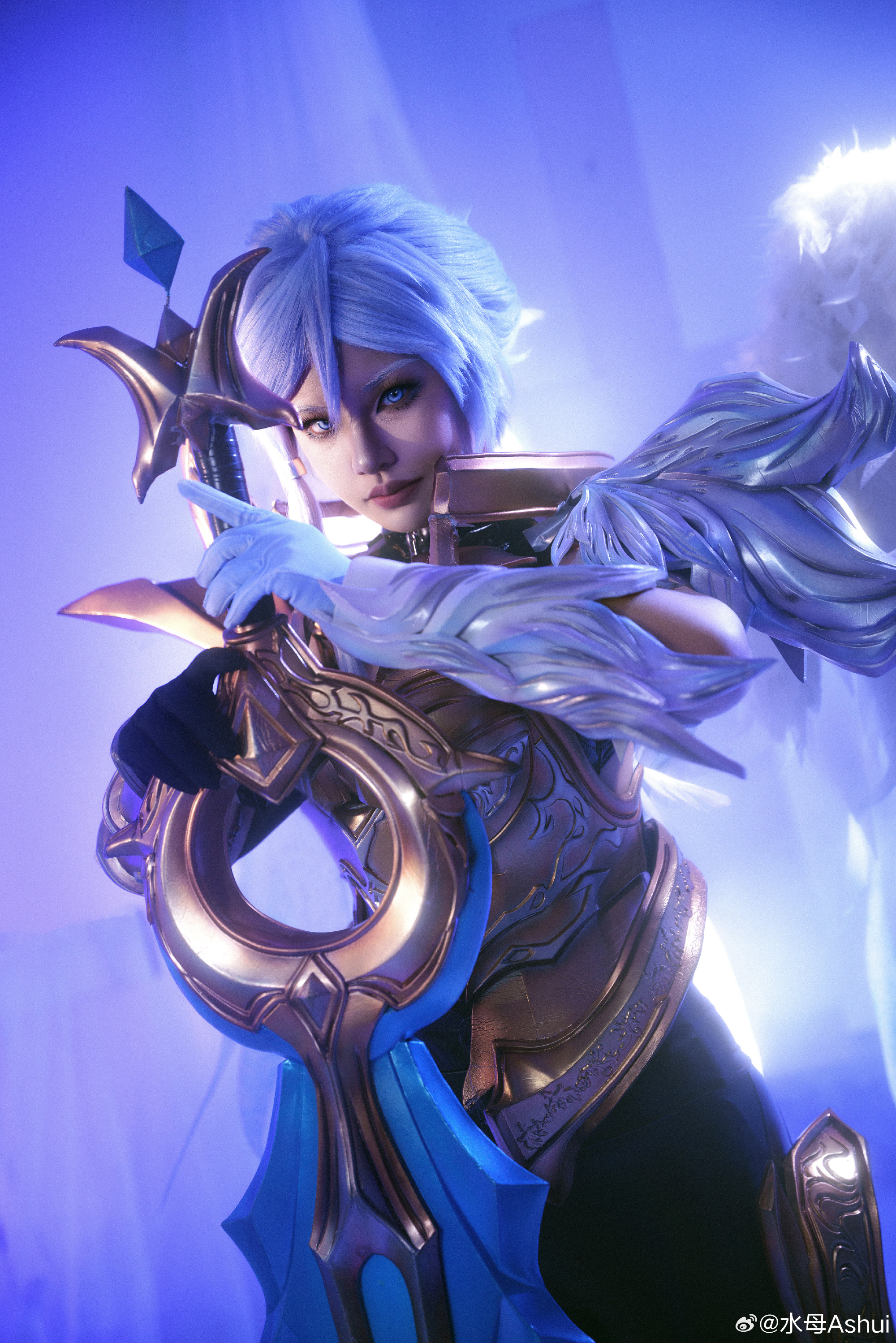 水母Ashui新作品《黎明使者 锐雯》