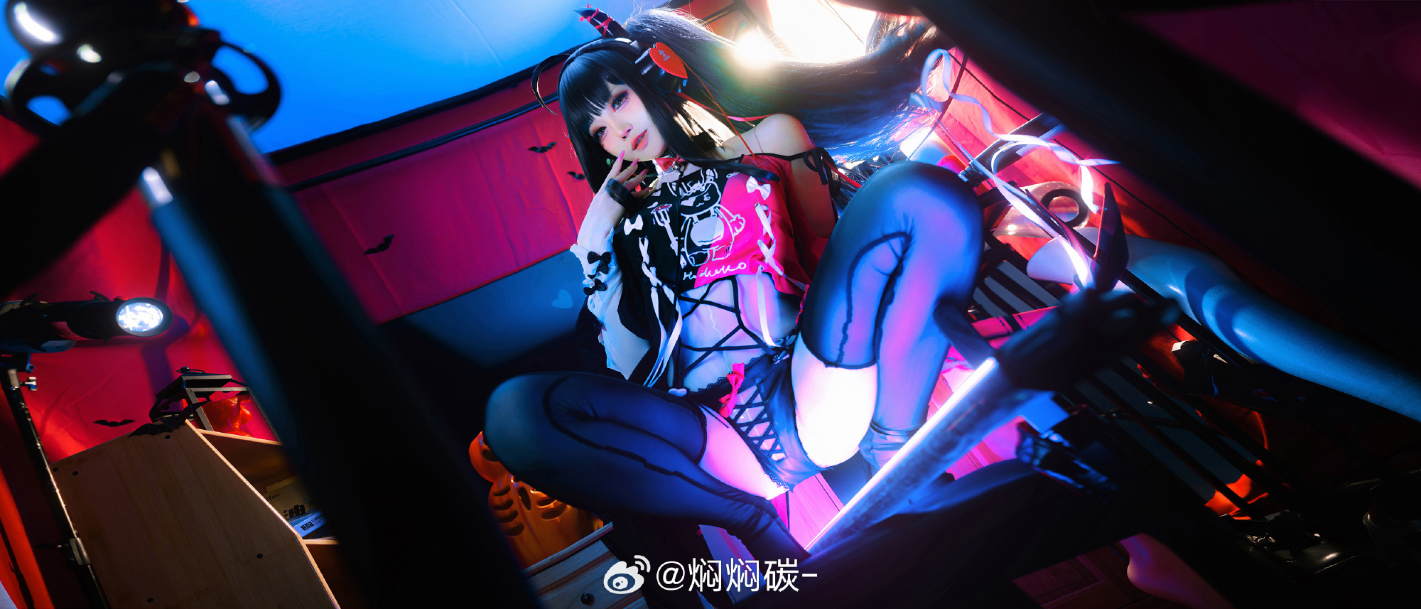 COSPLAY 你是在看墙上那些，还是在看……我？ 交错战线 迷城蛛影@焖焖碳- COSPLAY-第13张