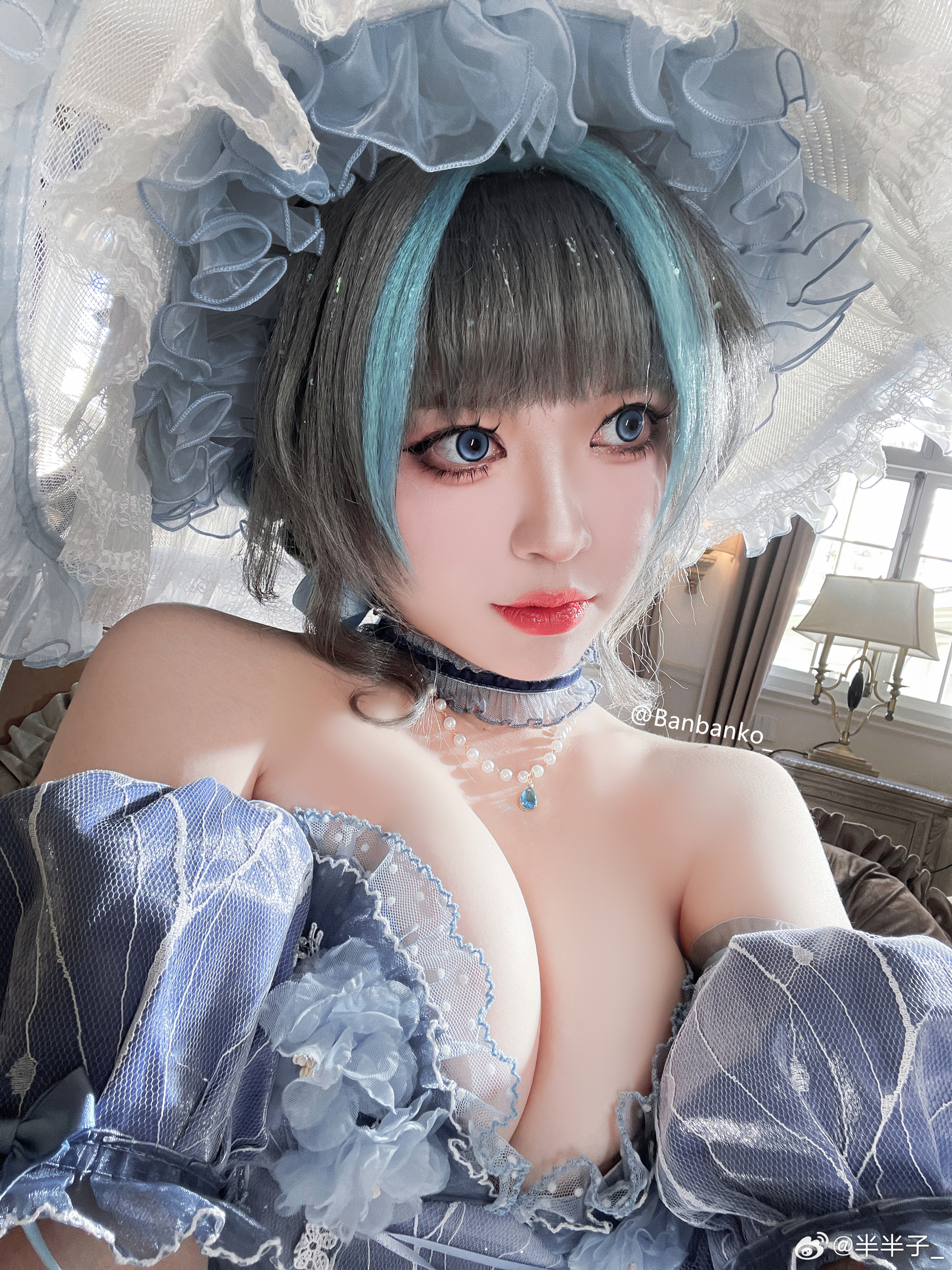 COSPLAY 碧蓝航线 柴郡猫猫废案自拍来啦🐱@半半子_ COSPLAY-第4张