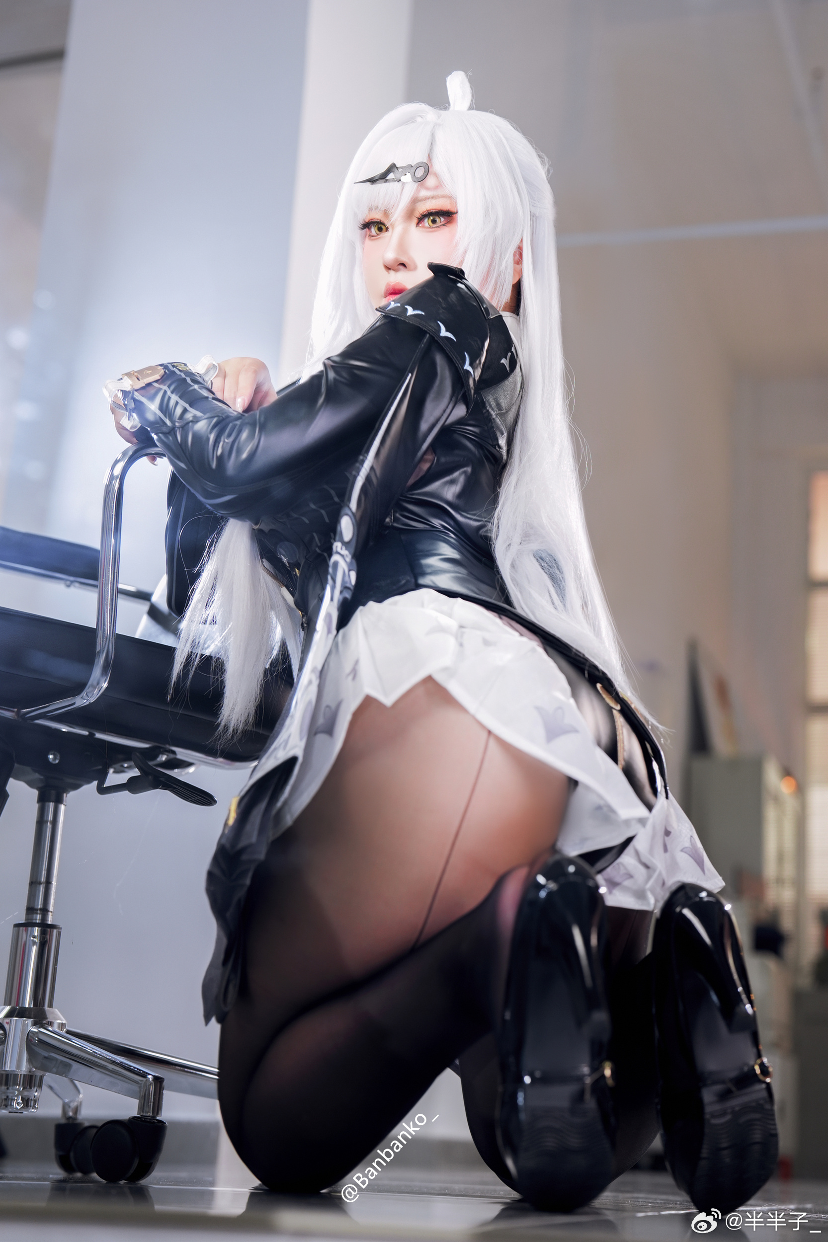 图片[8]-cosplay 仪玄师傅自拍来啦~！🖤@半半子_-米哈社