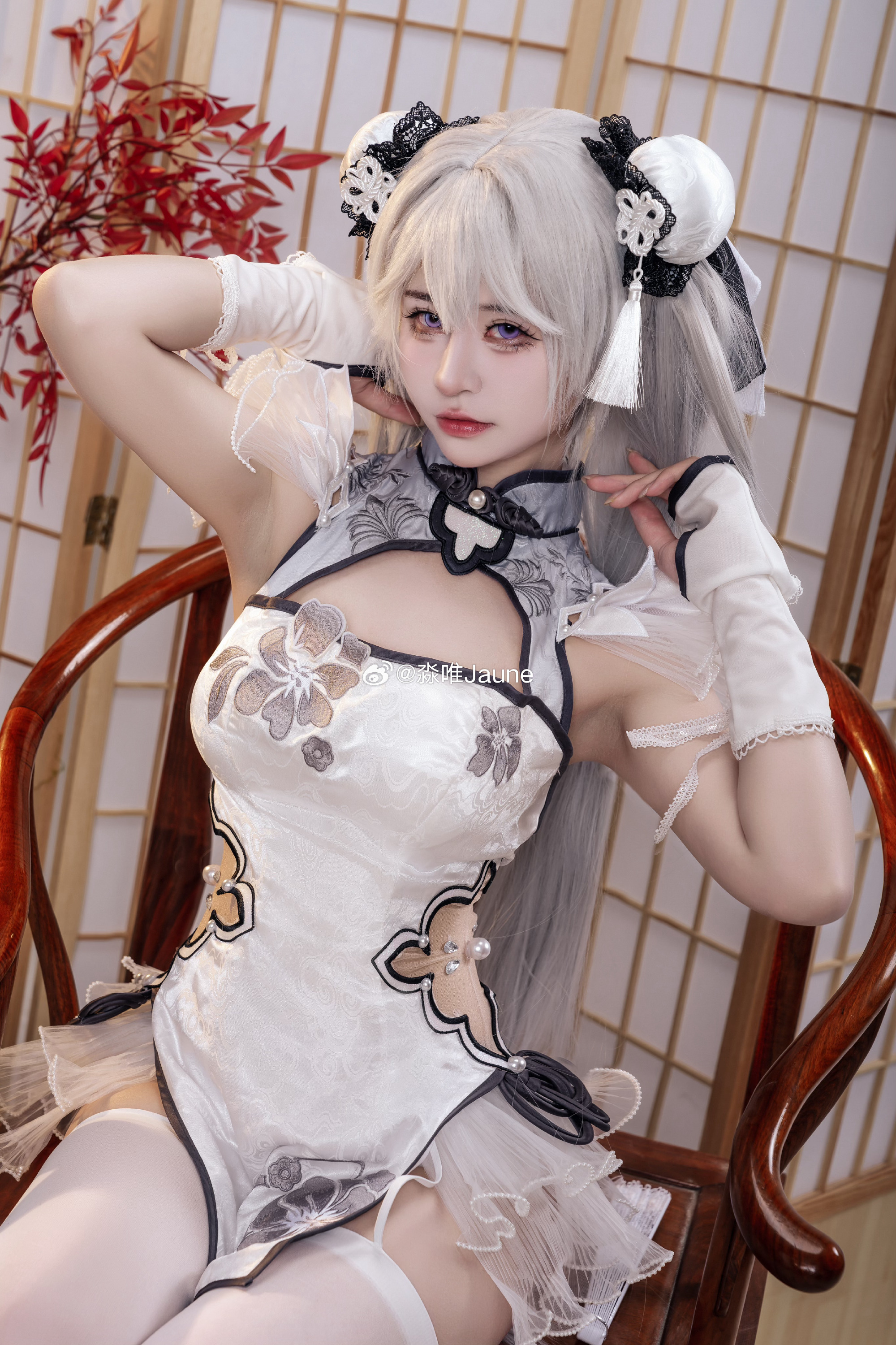 永劫无间cos殷紫萍@淼唯Jaune -cosplay-第1张