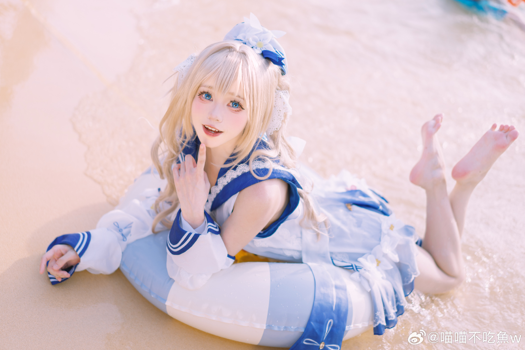 cosplay 原神 芭芭拉@喵喵不吃魚w COSPLAY-第6张