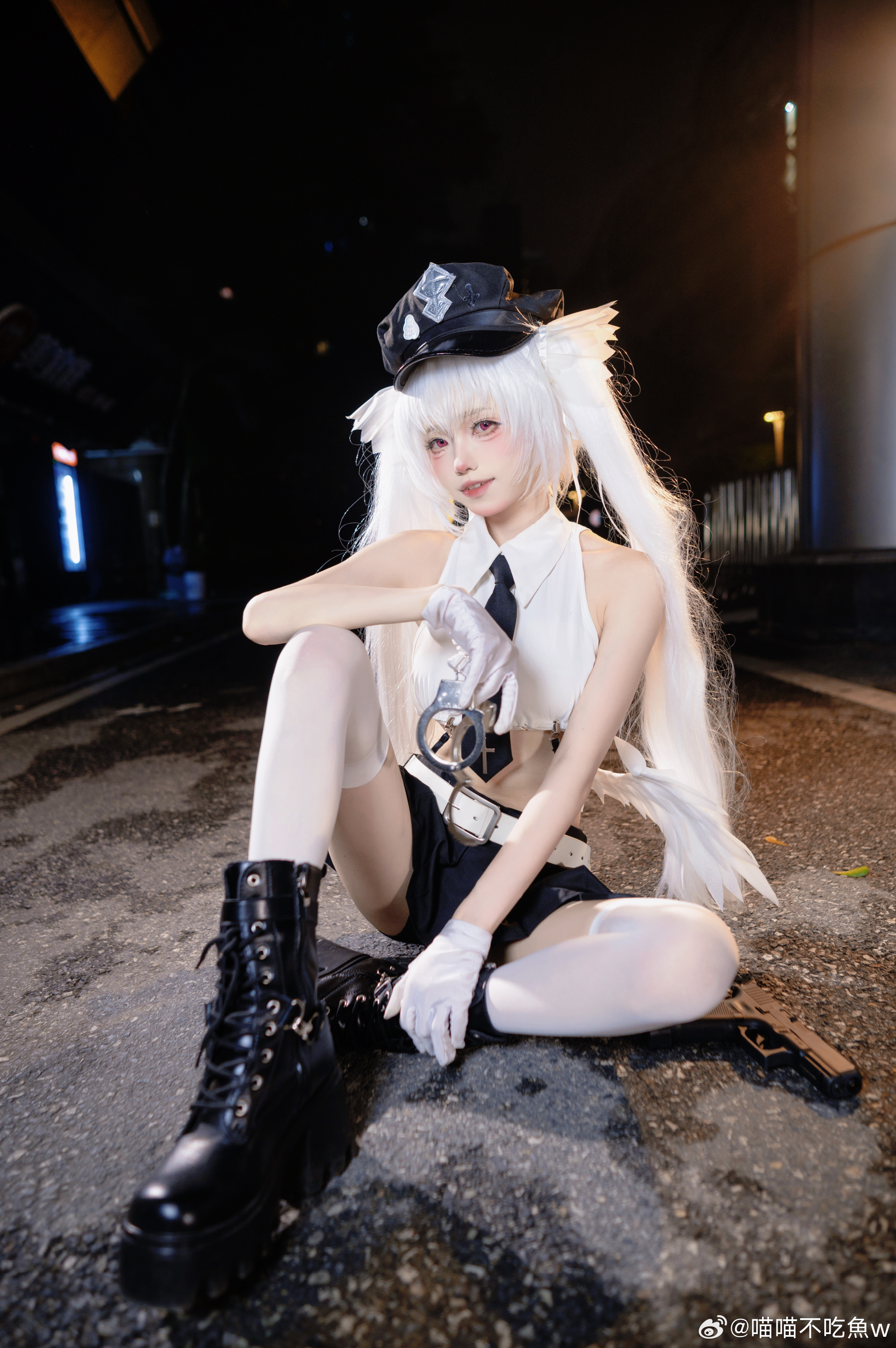 图片[3]-cosplay 喜欢萝莉的都拷走 天使女警@喵喵不吃魚w-米哈社
