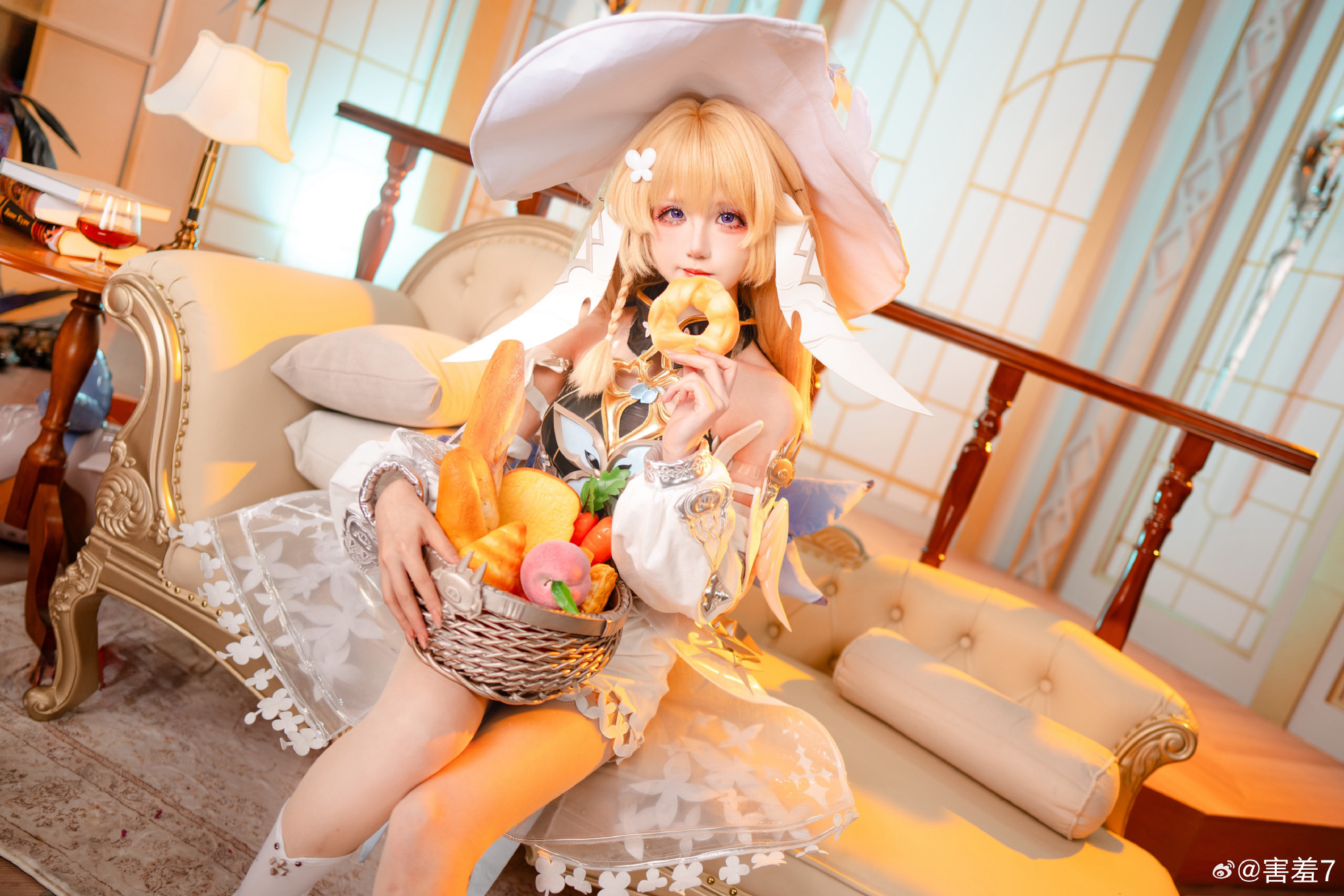 COSPLAY 想要早餐能吃饱，来松露这准没跑！ 二重螺旋 松露与榛子@害羞7 COSPLAY-第7张