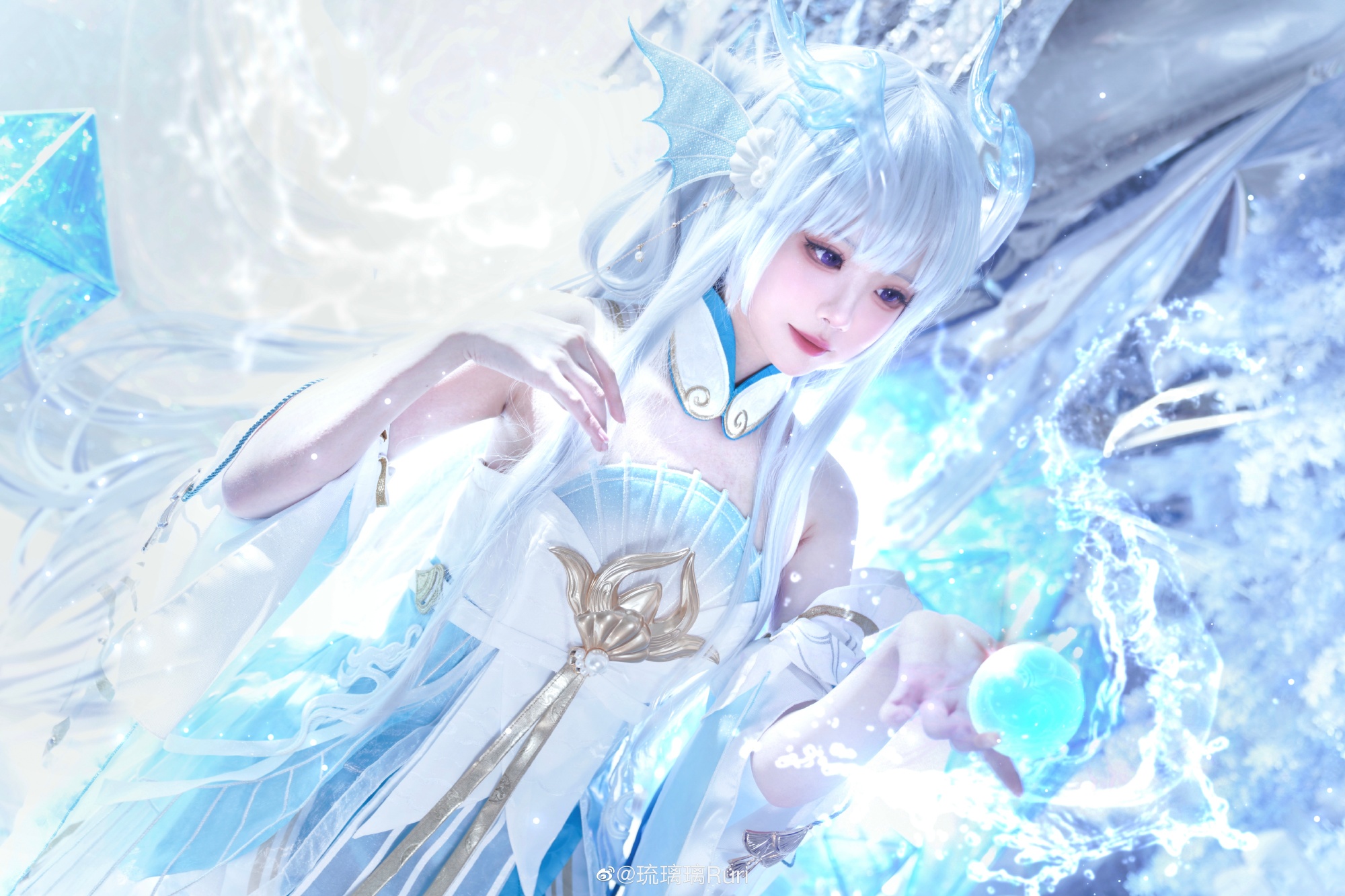 王者荣耀 西施游龙清影@琉璃璃Ruri