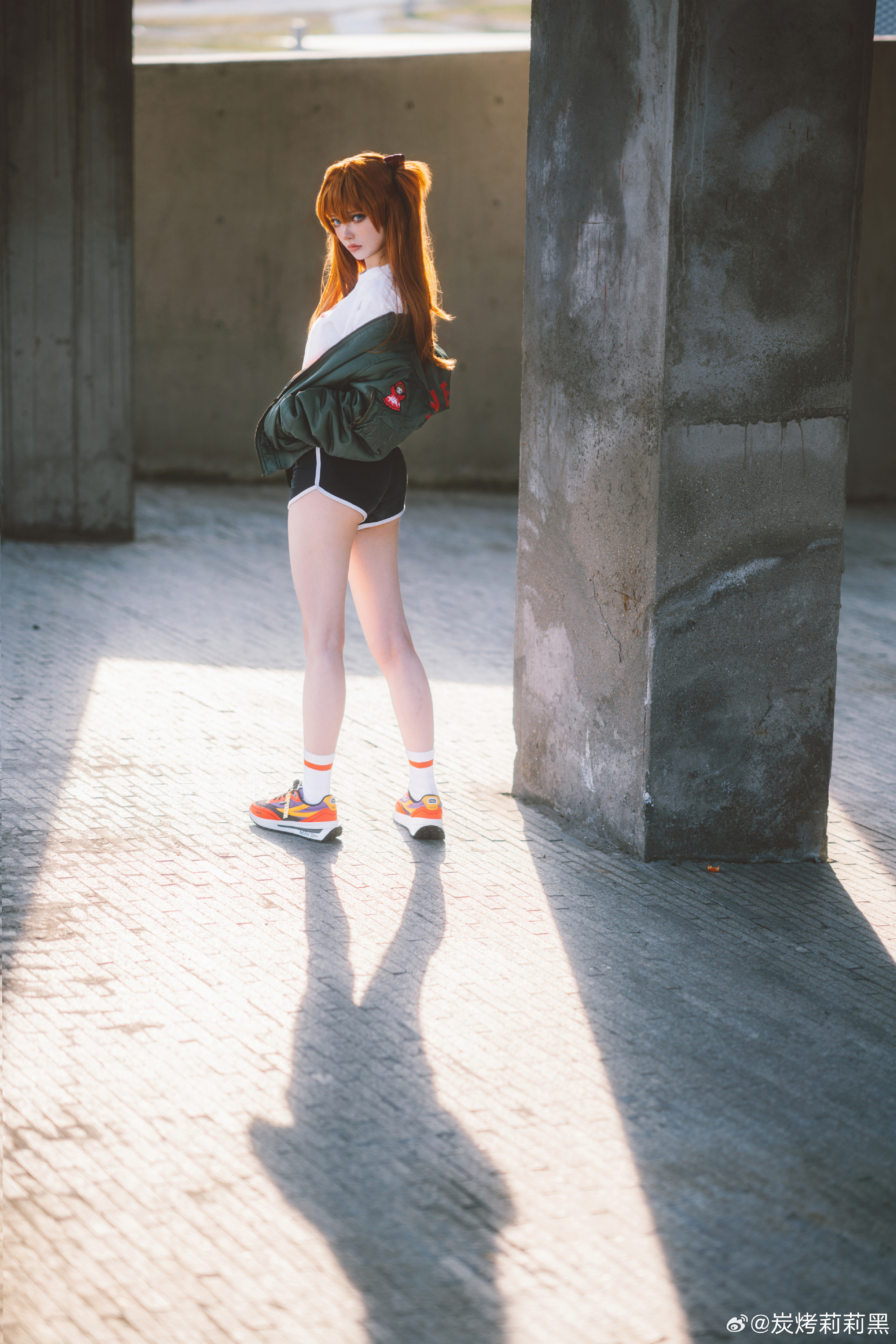 去龙美转了一圈 久违的外景 明日香@炭烤莉莉黑 COSPLAY-第12张