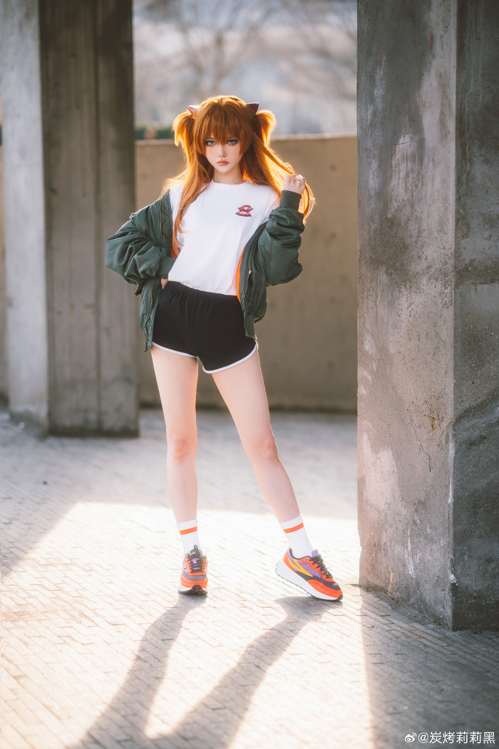 去龙美转了一圈 久违的外景 明日香@炭烤莉莉黑 COSPLAY-第13张