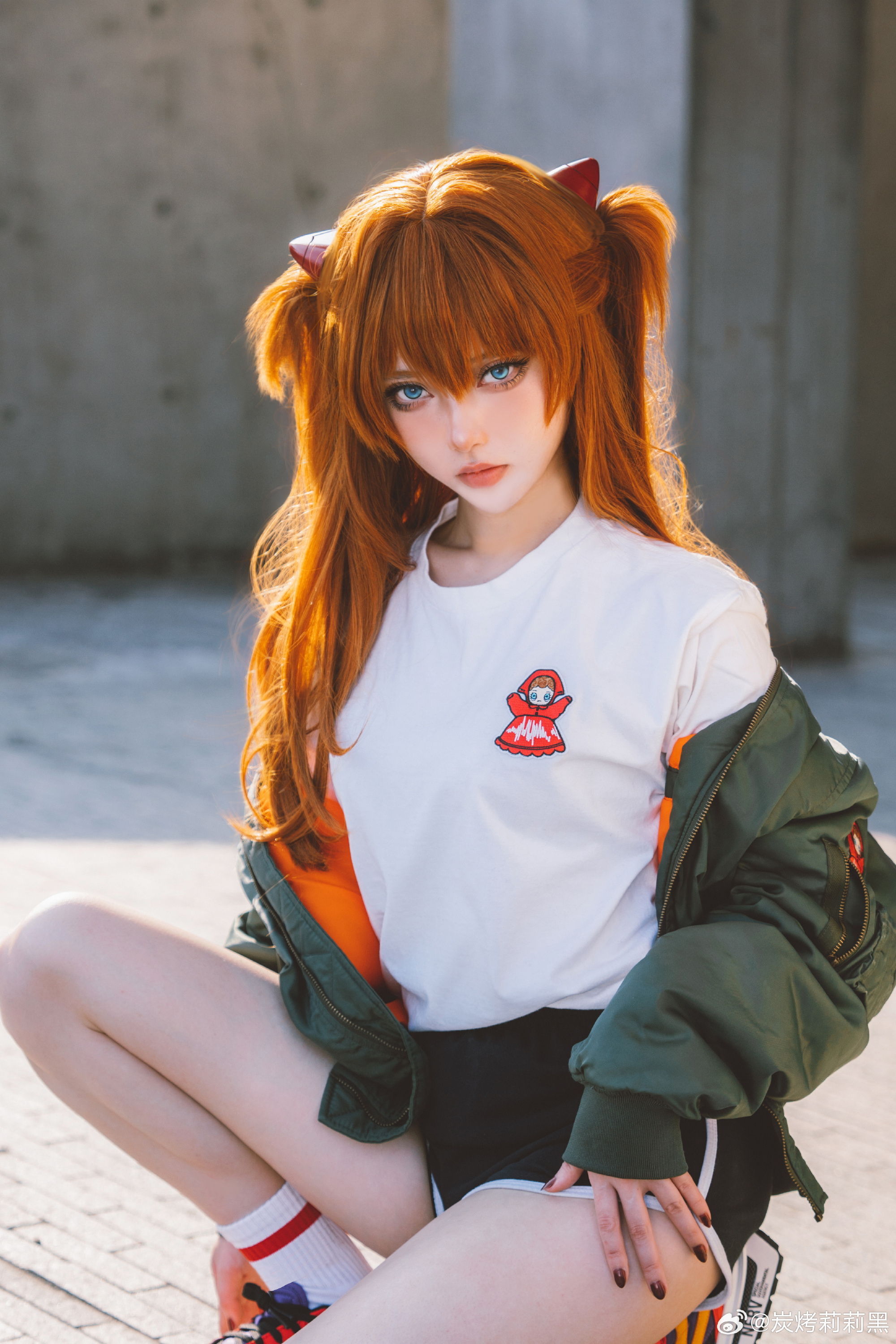 去龙美转了一圈 久违的外景 明日香@炭烤莉莉黑 COSPLAY-第15张