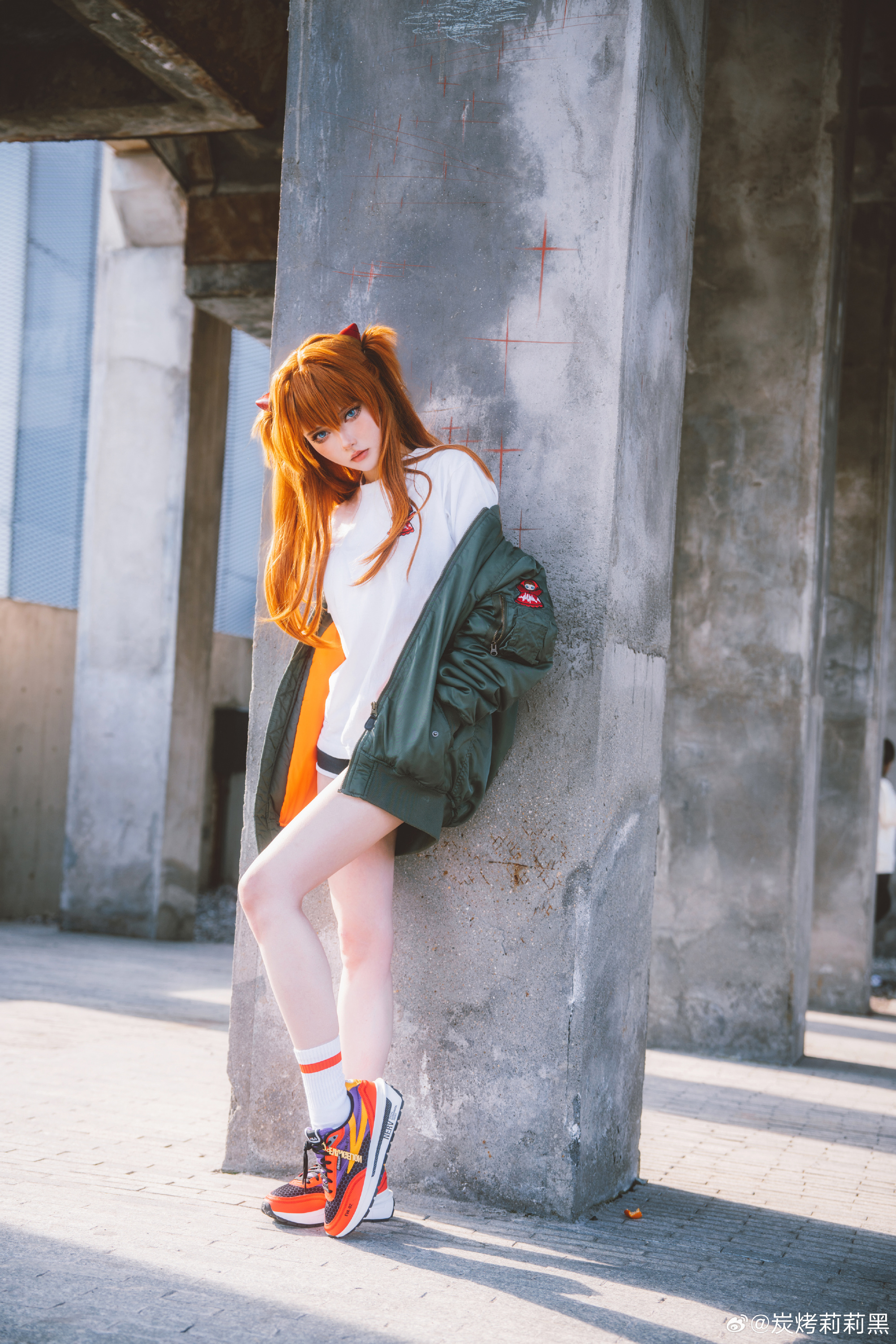 去龙美转了一圈 久违的外景 明日香@炭烤莉莉黑 COSPLAY-第4张