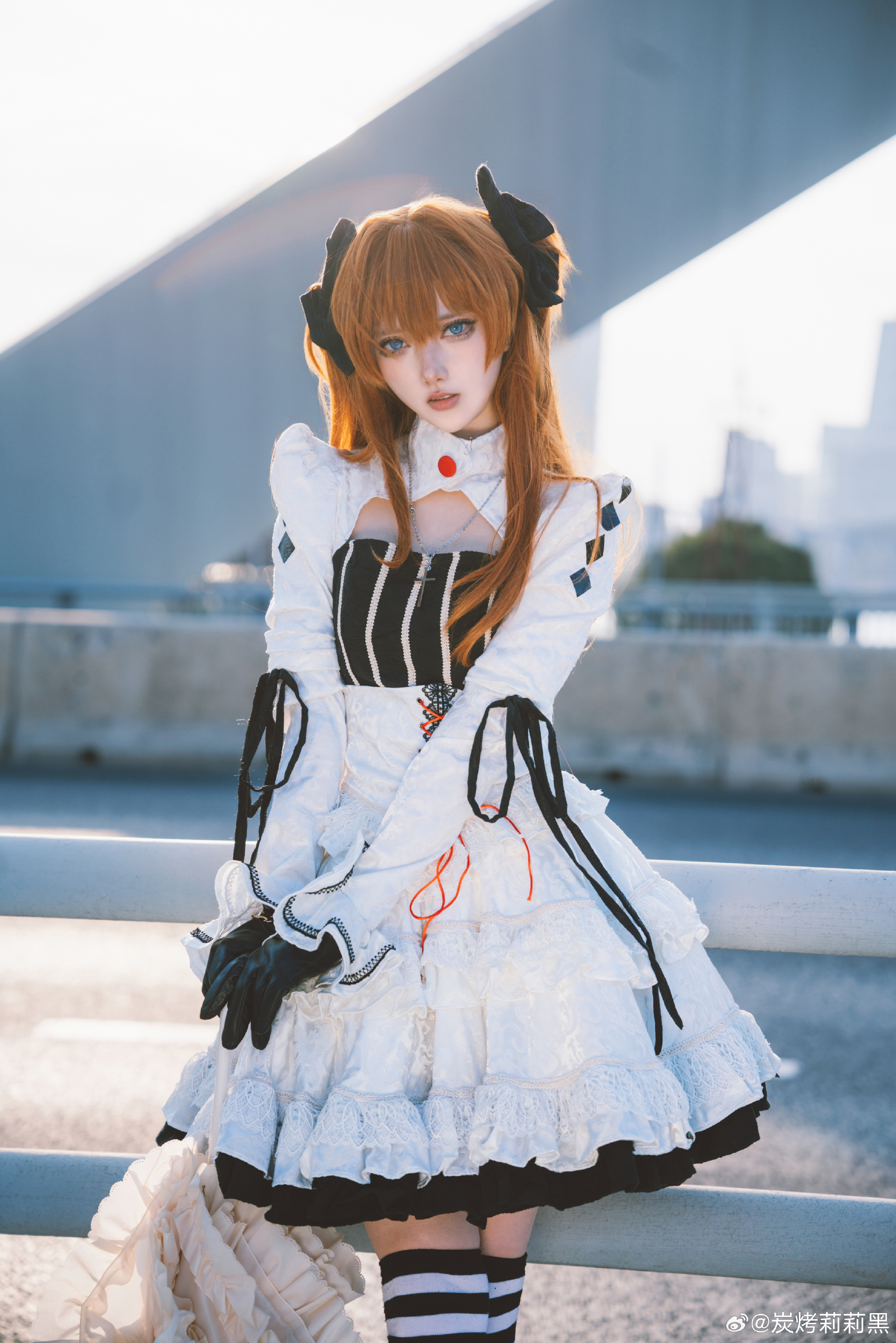 COSPLAY 艳阳下的香香 明日香@炭烤莉莉黑 COSPLAY-第3张