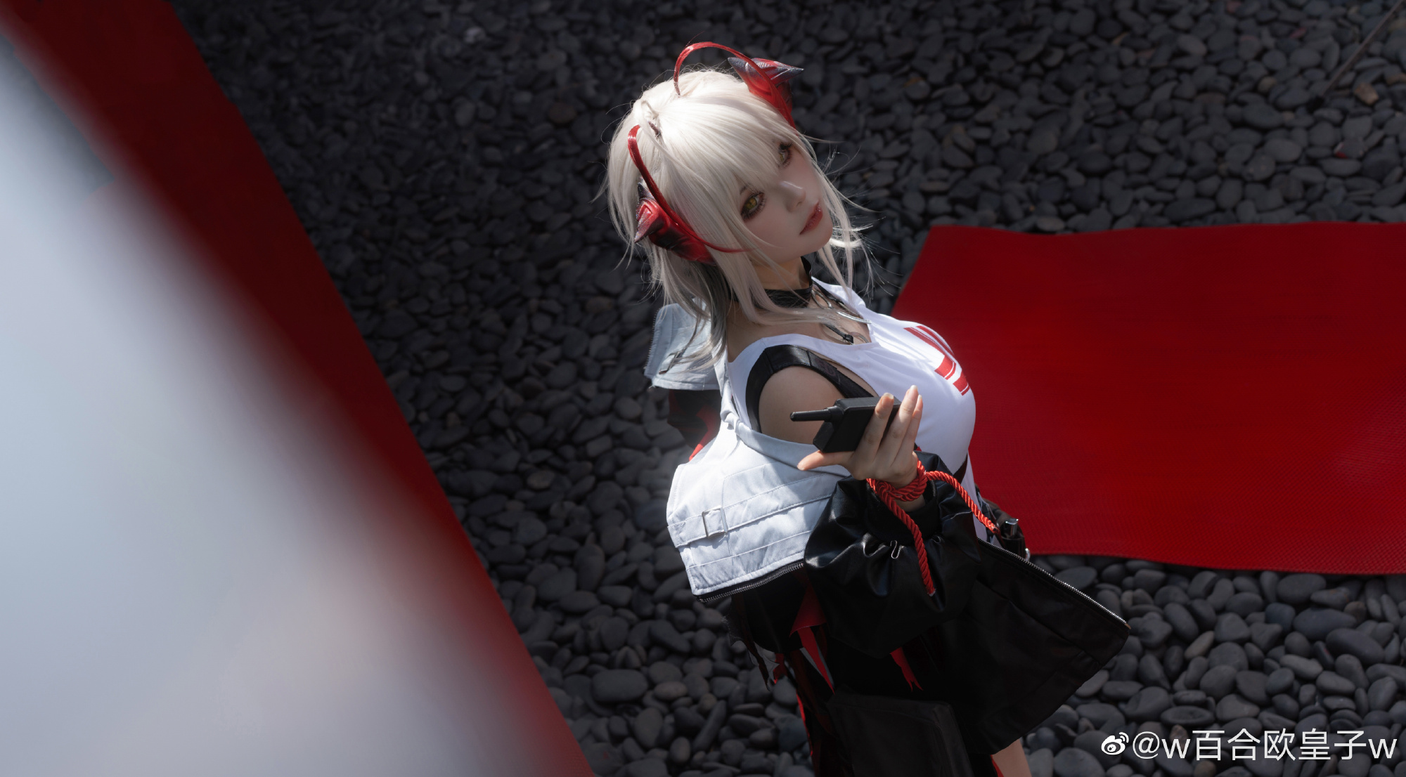 疯子不会承认自己疯了的，是吧？ 明日方舟 破碎日冕w@w百合欧皇子w