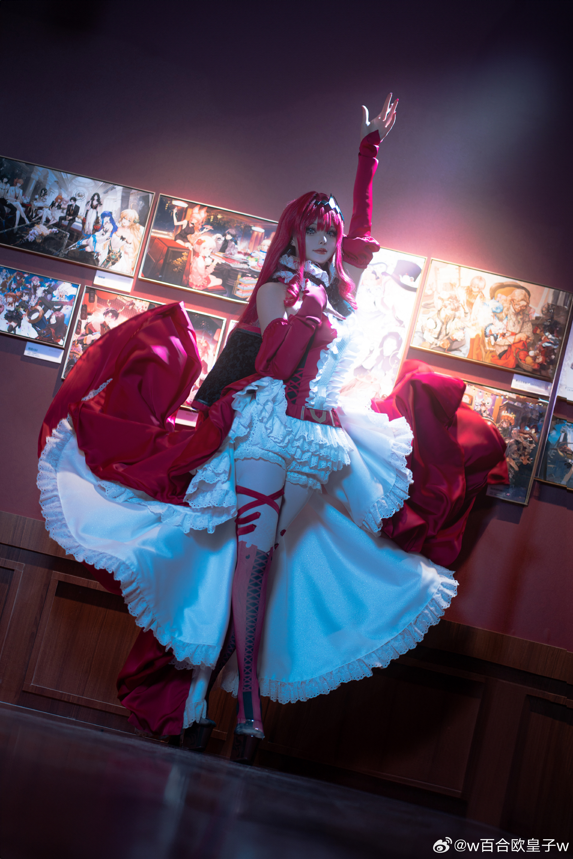 COSPLAY Fate/GrandOrder 妖精骑士崔斯坦/芭万·希 @w百合欧皇子w COSPLAY-第6张