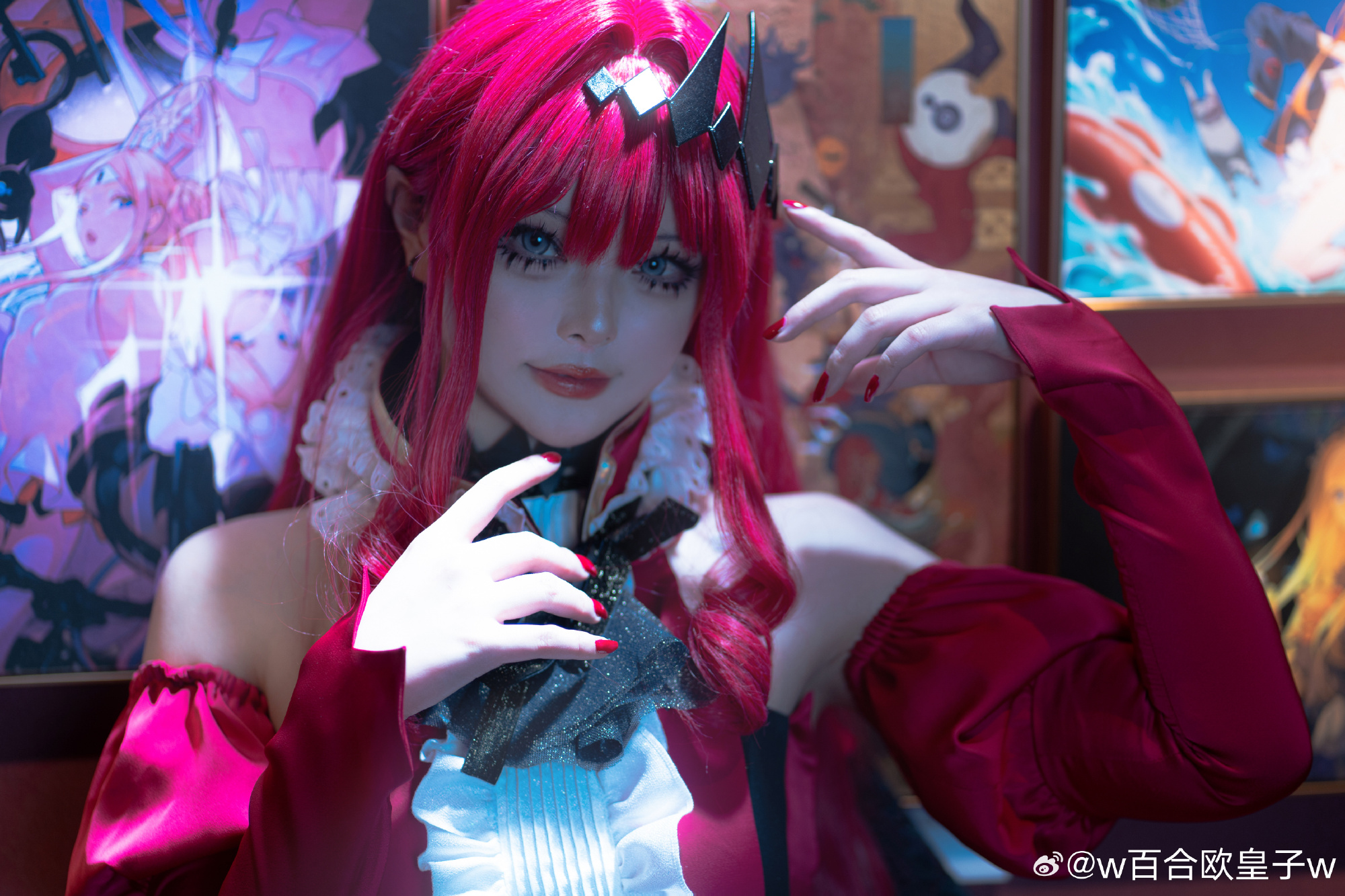 COSPLAY Fate/GrandOrder 妖精骑士崔斯坦/芭万·希 @w百合欧皇子w COSPLAY-第8张