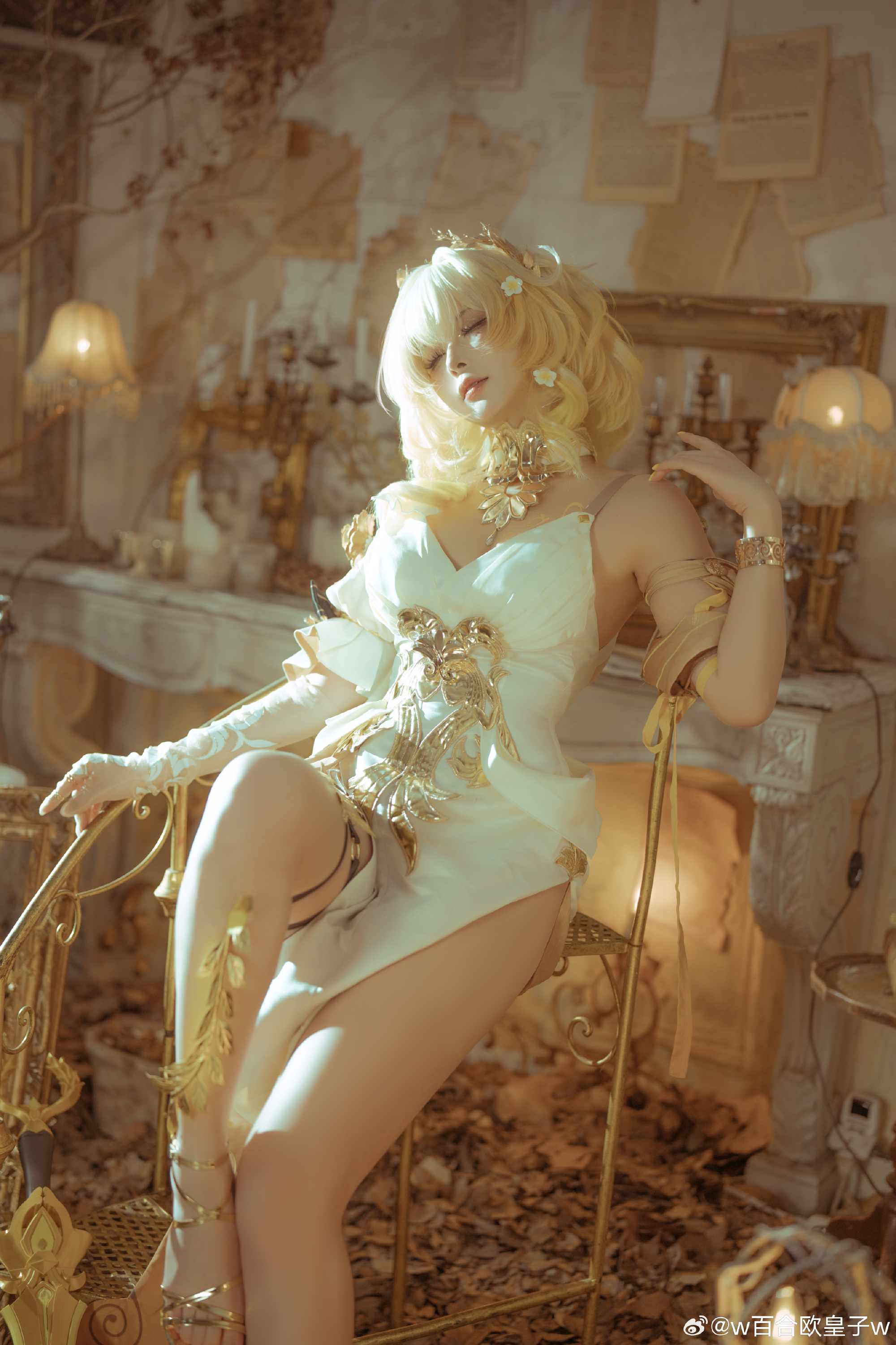 COSPLAY 崩坏星穹铁道 阿格莱雅@w百合欧皇子w COSPLAY-第6张