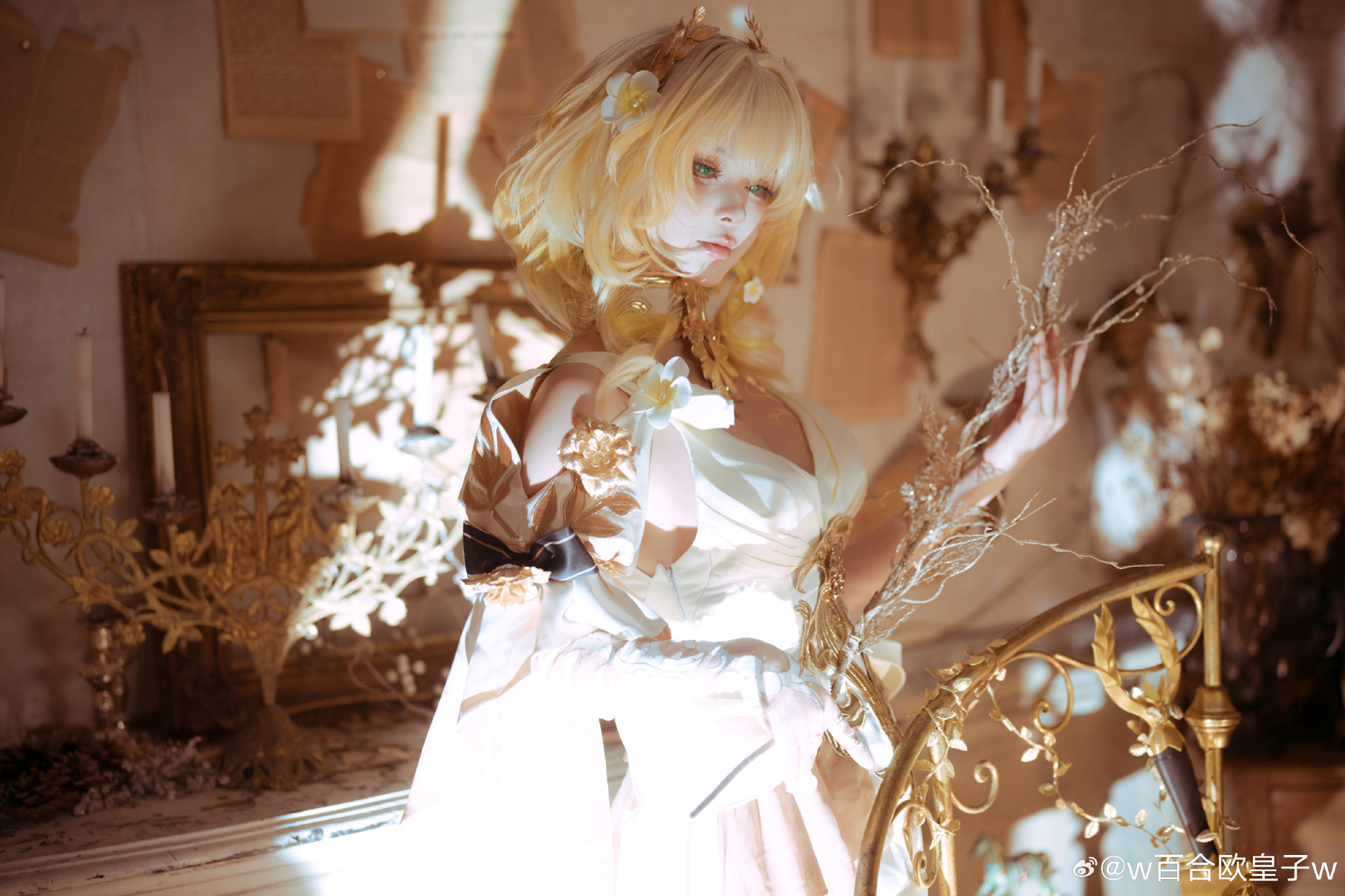 COSPLAY 崩坏星穹铁道 阿格莱雅@w百合欧皇子w COSPLAY-第3张