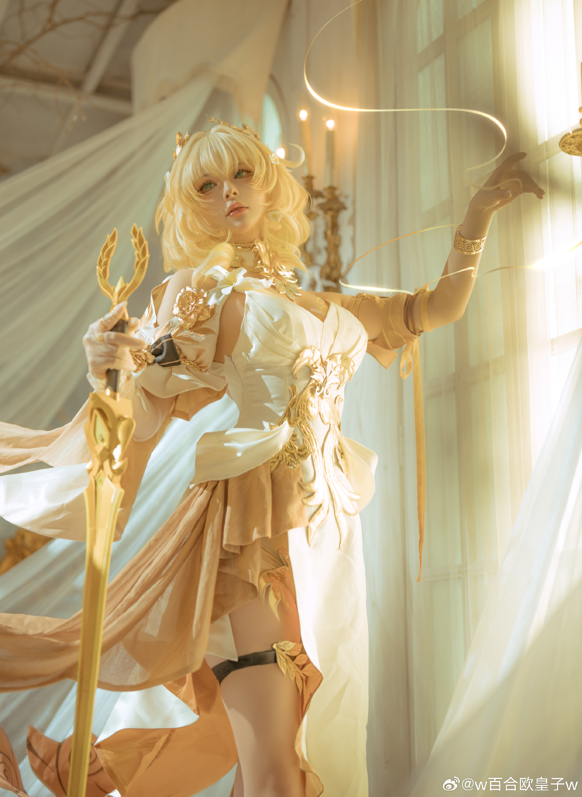COSPLAY 崩坏星穹铁道 阿格莱雅@w百合欧皇子w COSPLAY-第4张
