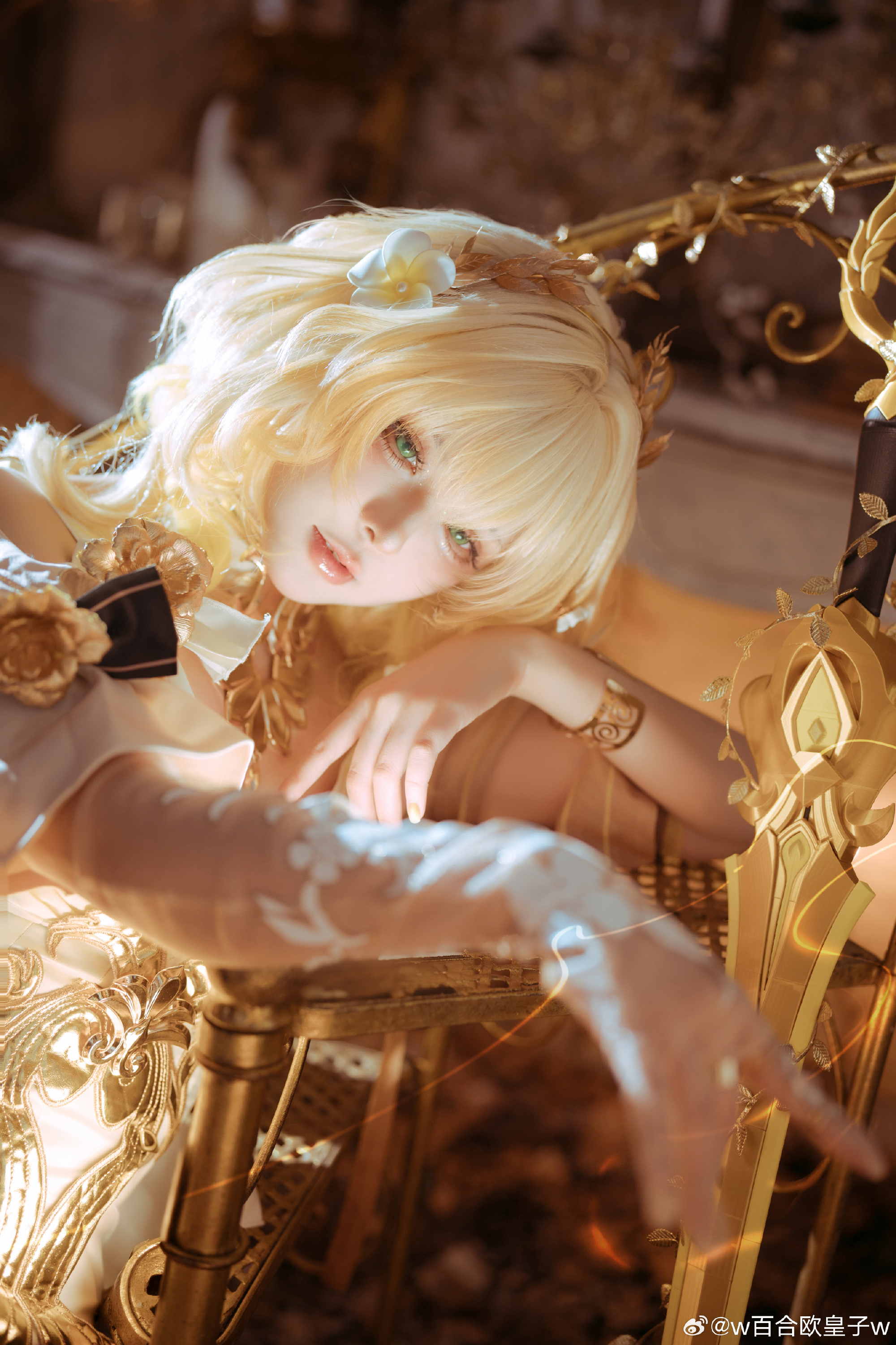COSPLAY 崩坏星穹铁道 阿格莱雅@w百合欧皇子w COSPLAY-第7张