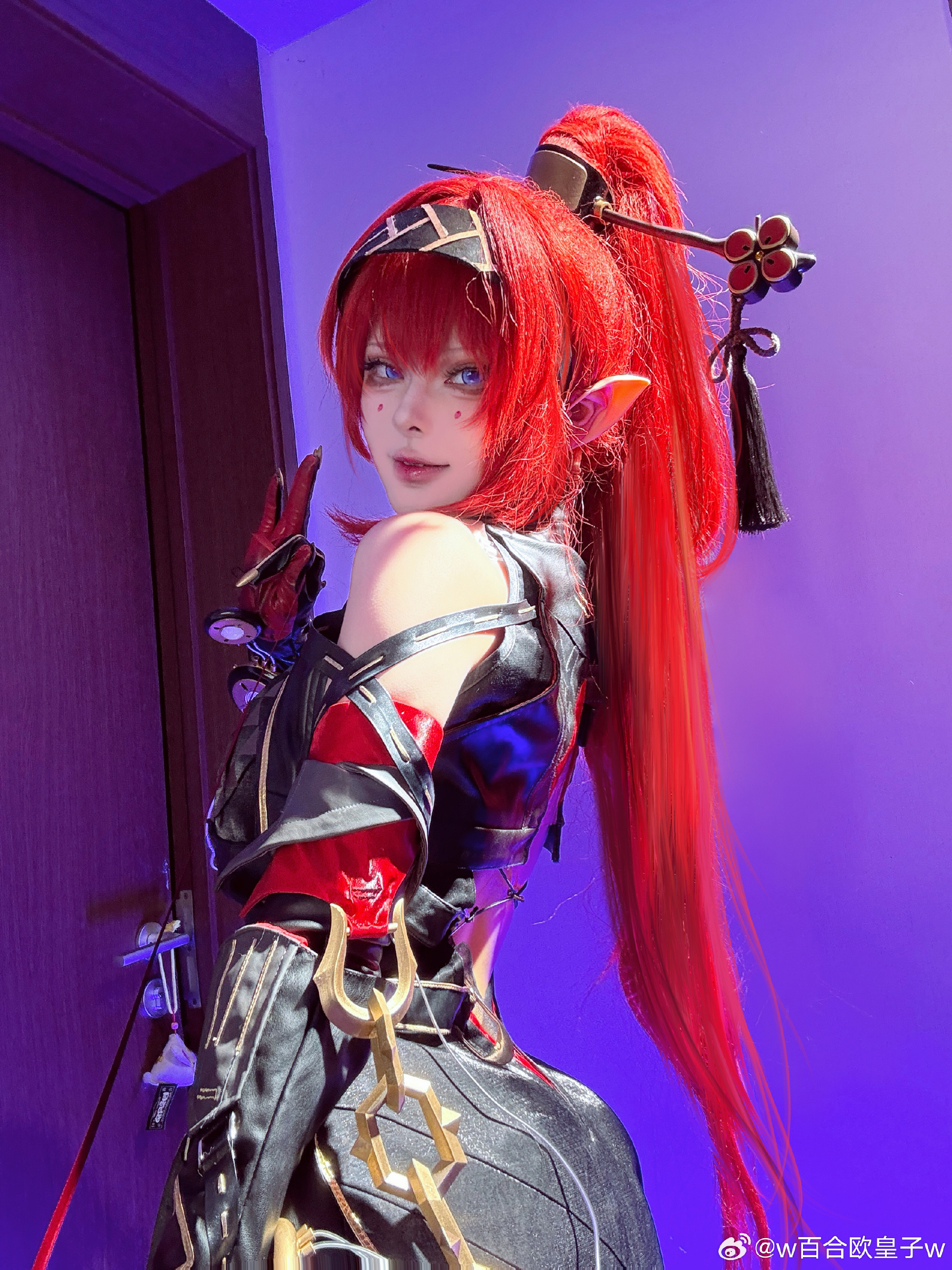 COSPLAY 鸣潮 吟霖@w百合欧皇子w COSPLAY-第11张