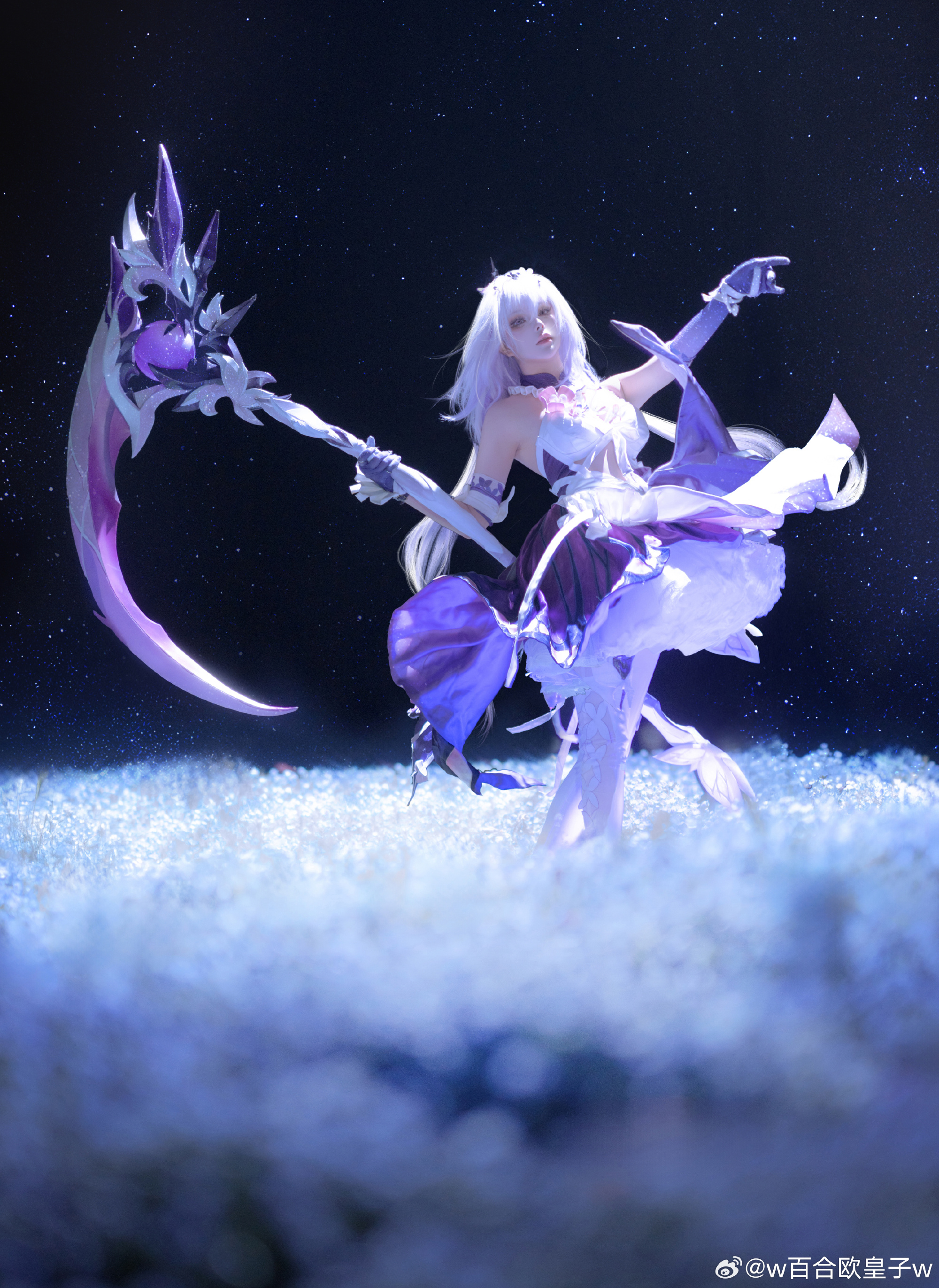 COSPLAY 生死皆为旅途，当蝴蝶停落枝头，那凋零的又将新生。 星穹铁道 遐蝶@w百合欧皇子w COSPLAY-第2张