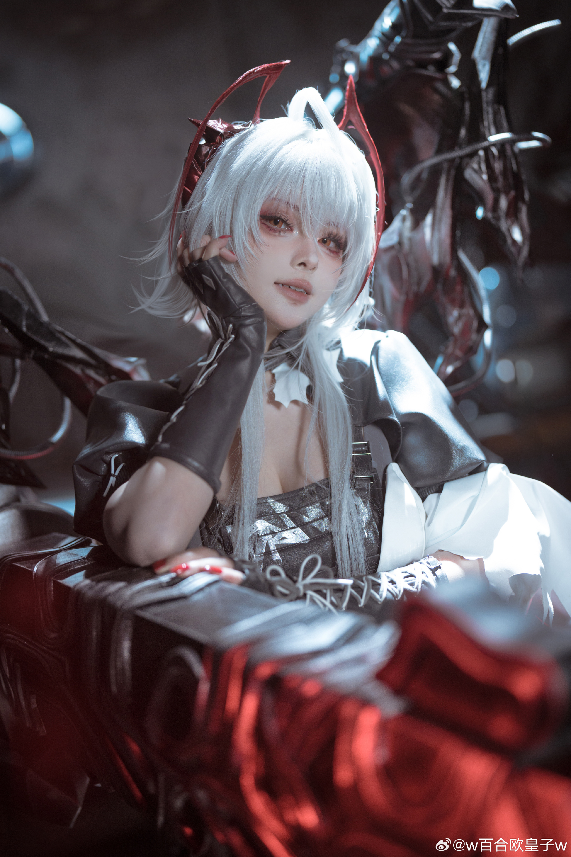 COSPLAY 令人安心的维什戴尔来了！ 明日方舟 维什戴尔@w百合欧皇子w COSPLAY-第9张