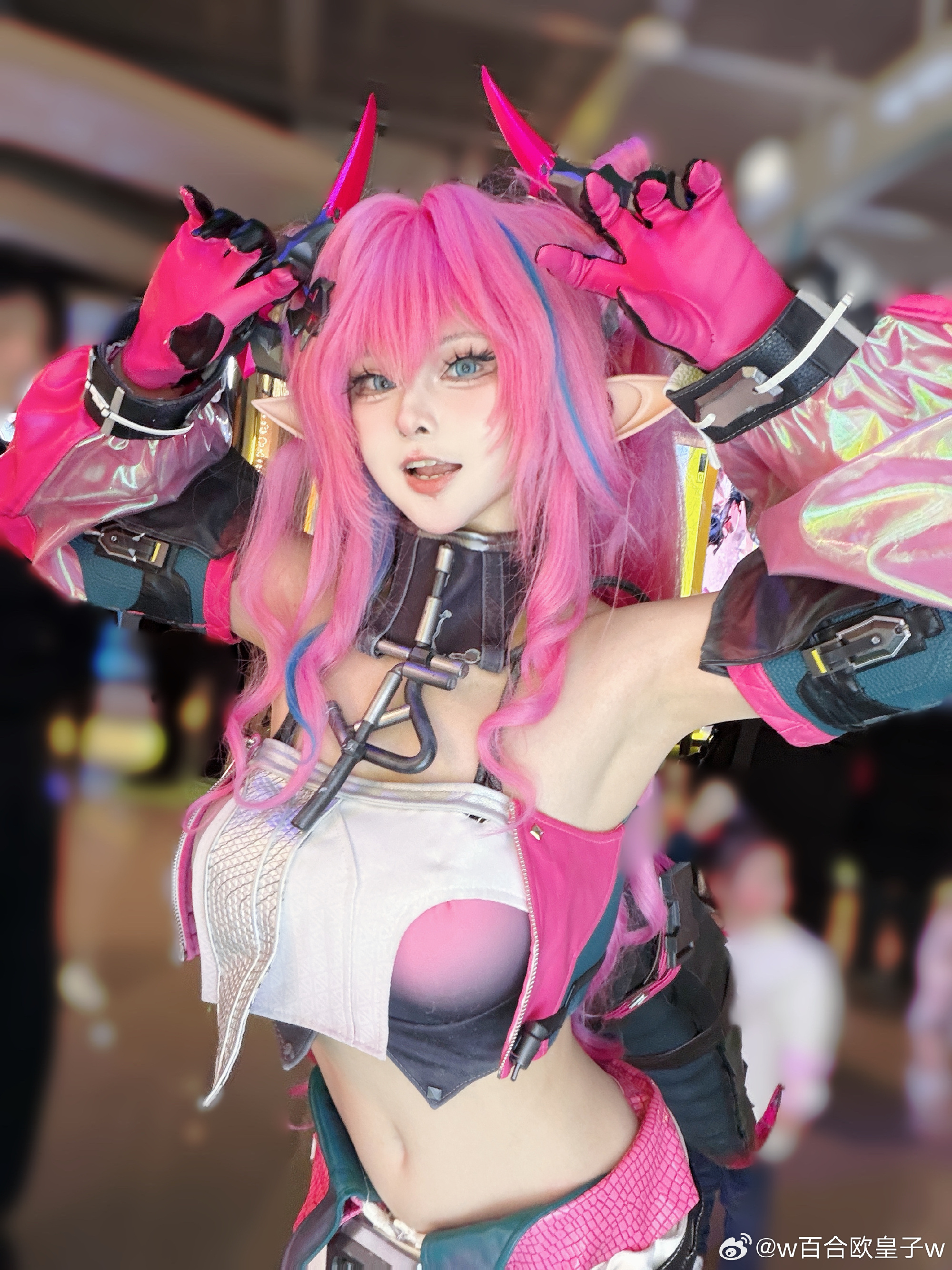 w百合欧皇子w 明日方舟终末地 伊冯伊冯cos-N5次元