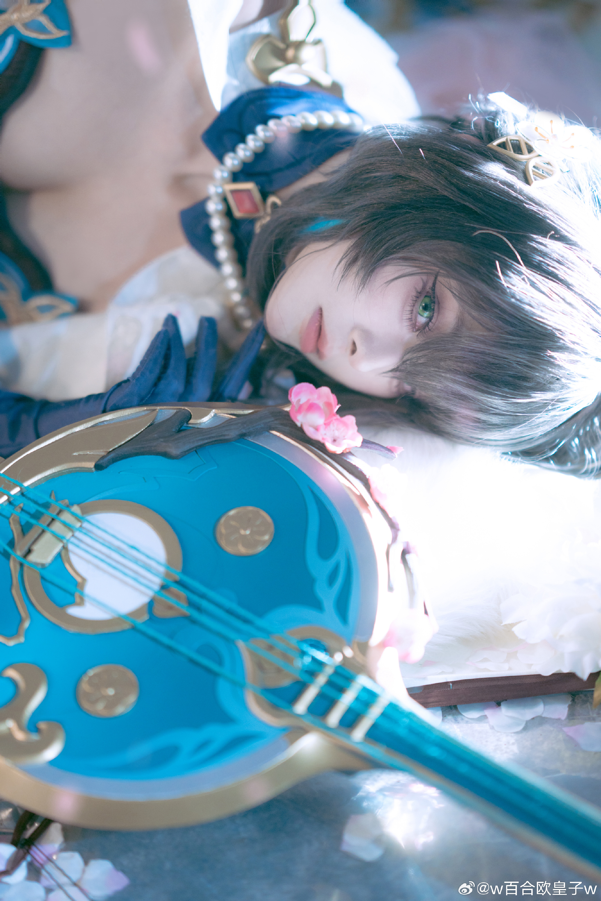 cosplay 她抹去一指琼绸碎玉，冰雪玎玲 崩坏:星穹铁道 阮梅@w百合欧皇子w COSPLAY-第10张