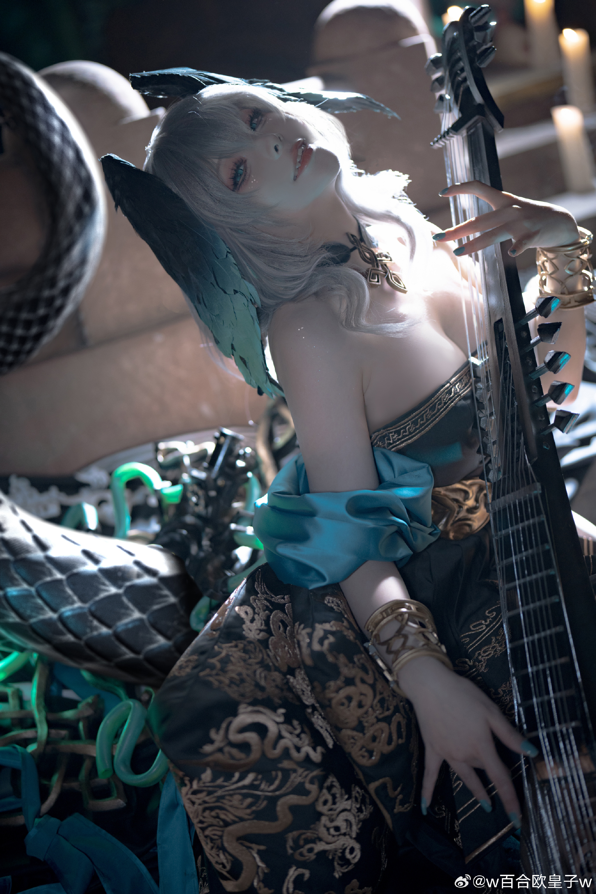 COSPLAY 明日方舟 霍尔海雅-历世流风@w百合欧皇子w COSPLAY-第1张