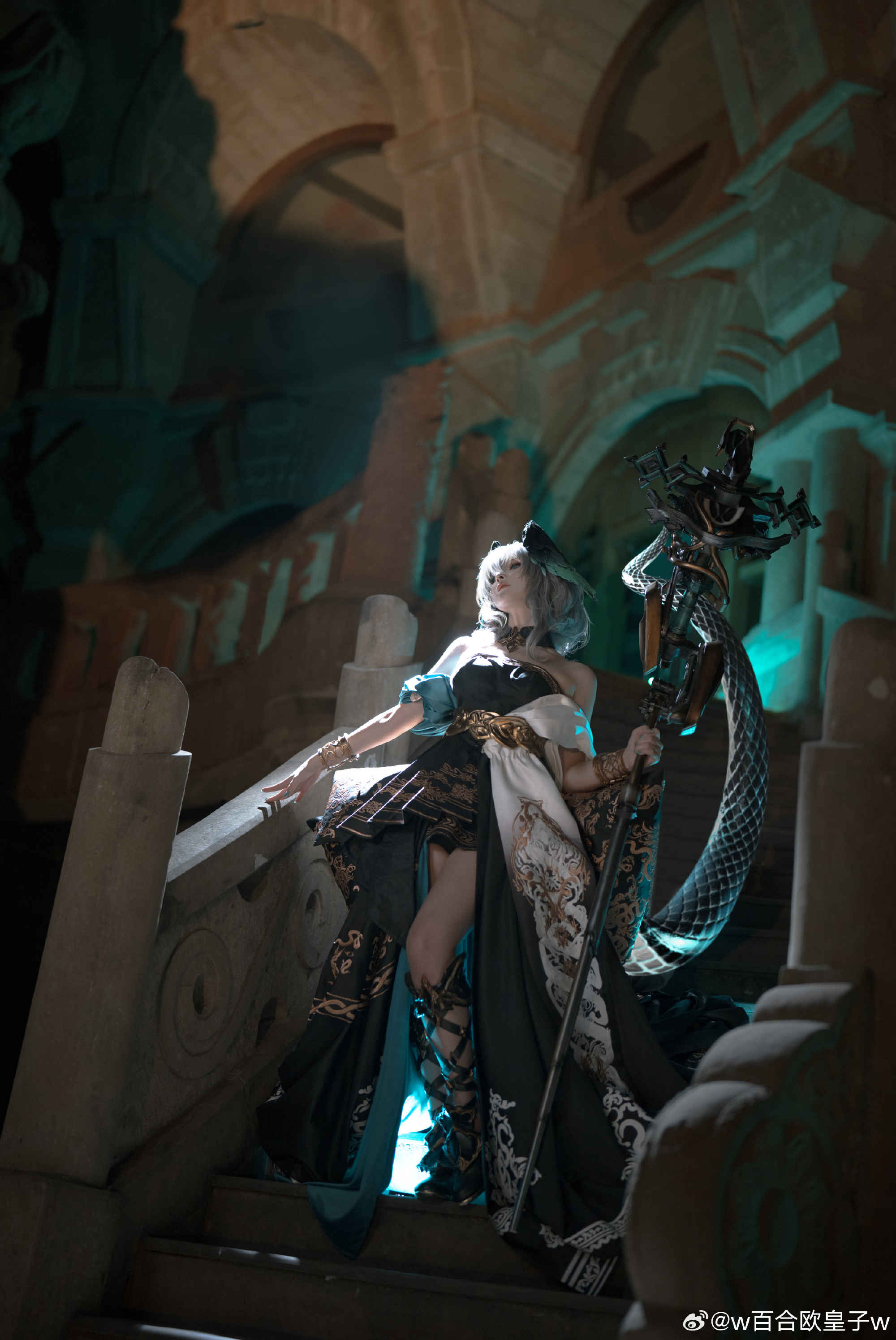 COSPLAY 明日方舟 霍尔海雅-历世流风@w百合欧皇子w COSPLAY-第9张