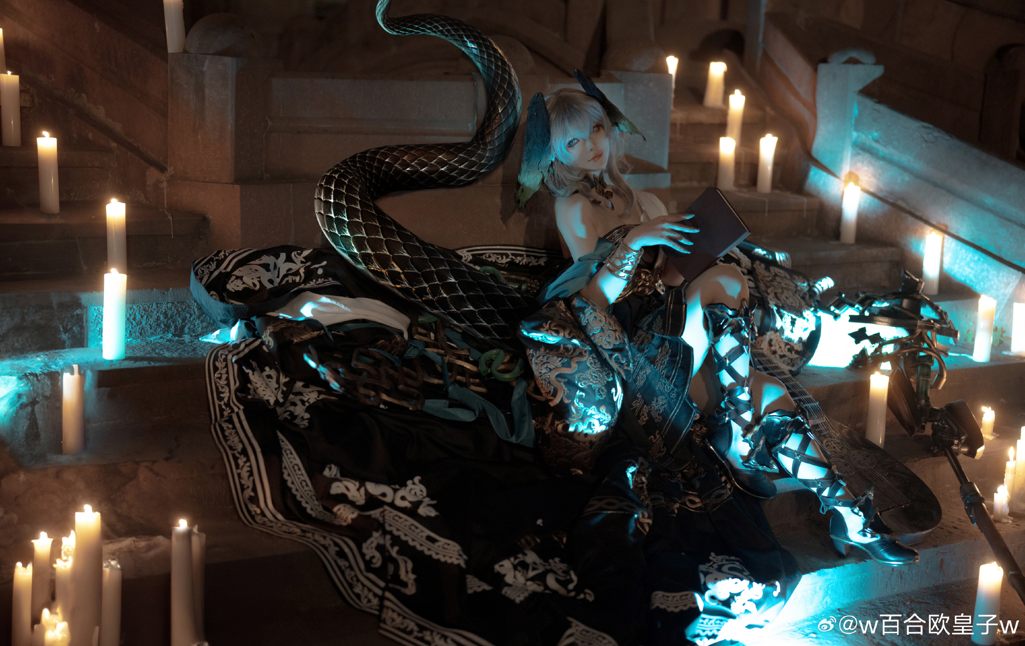 COSPLAY 明日方舟 霍尔海雅-历世流风@w百合欧皇子w COSPLAY-第14张