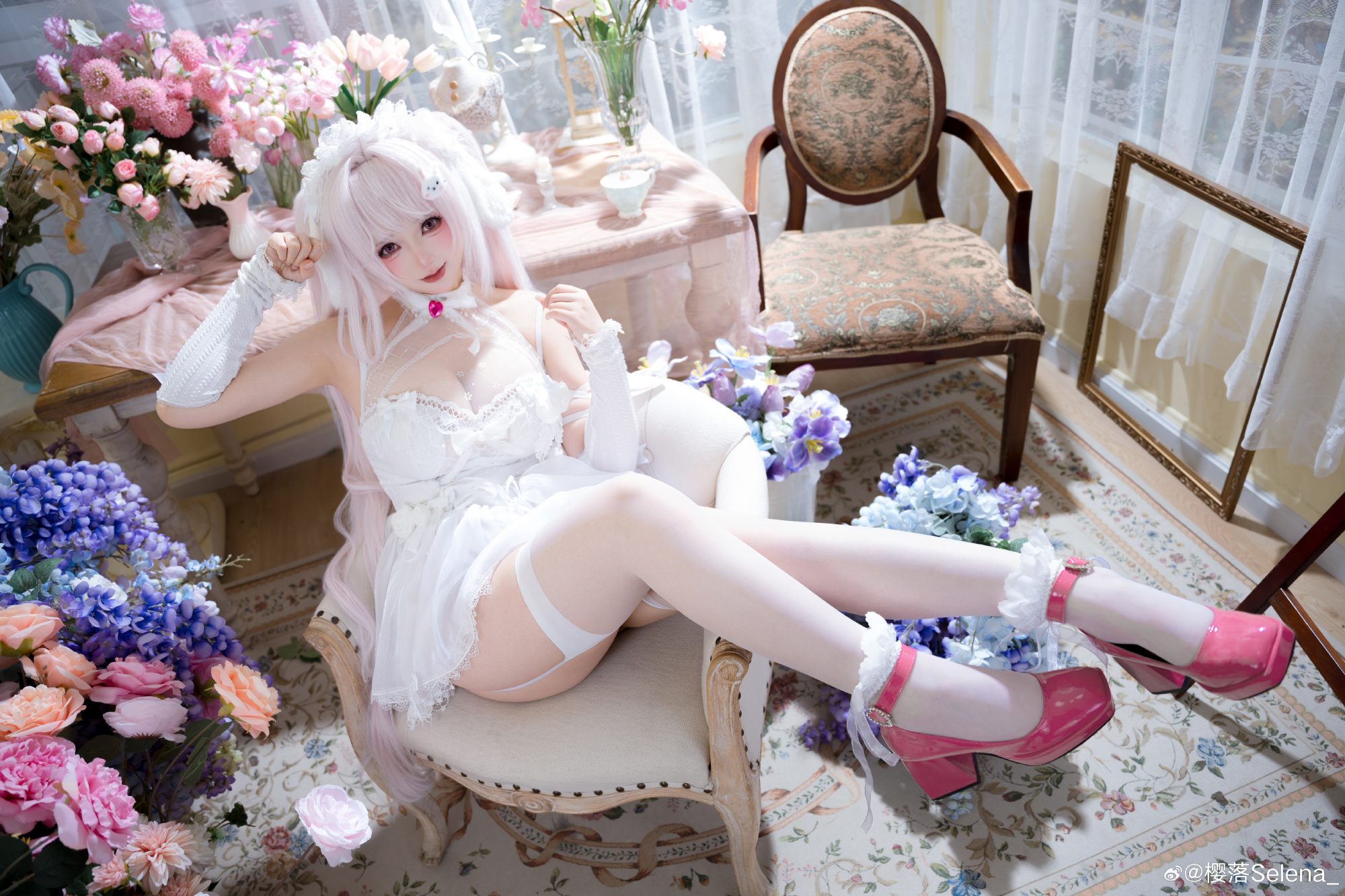 nikke:胜利女神 正在是我梦想中的幸福世界呢~@樱落Selena_ -cosplay-第3张
