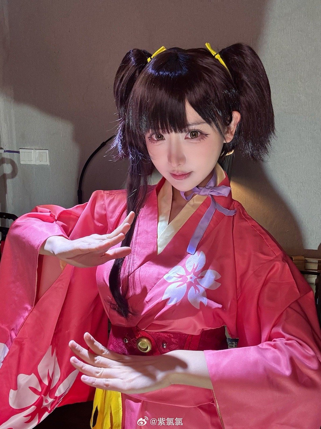 COSPLAY 甲铁城的卡巴内利 雷索纳斯 谁还会不喜欢无名呢？@紫氯氯 COSPLAY-第3张