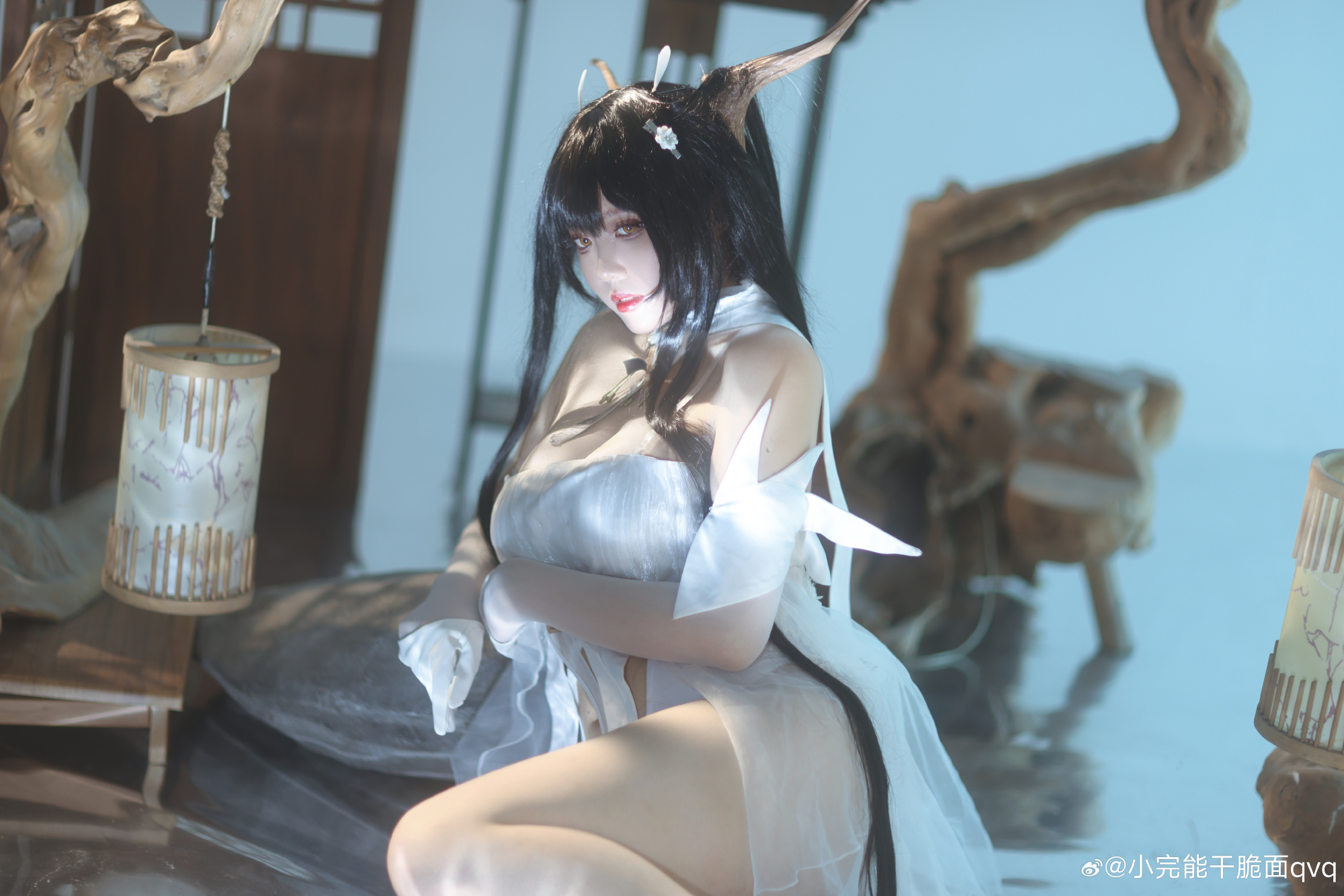 cosplay 碧蓝航线 航空母舰「不挠」参上！@小完能干脆面qvq COSPLAY-第6张