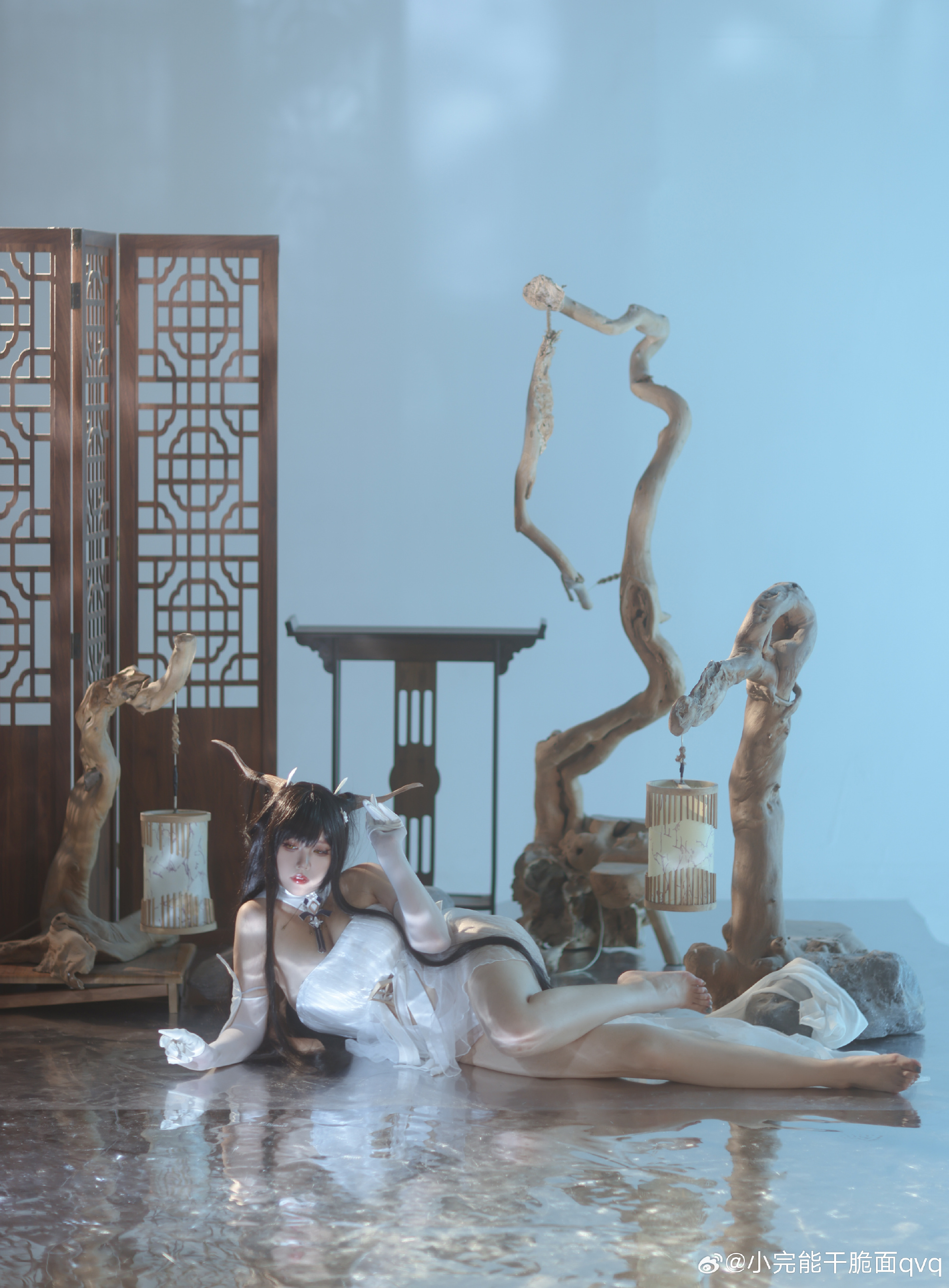 cosplay 碧蓝航线 航空母舰「不挠」参上！@小完能干脆面qvq COSPLAY-第8张