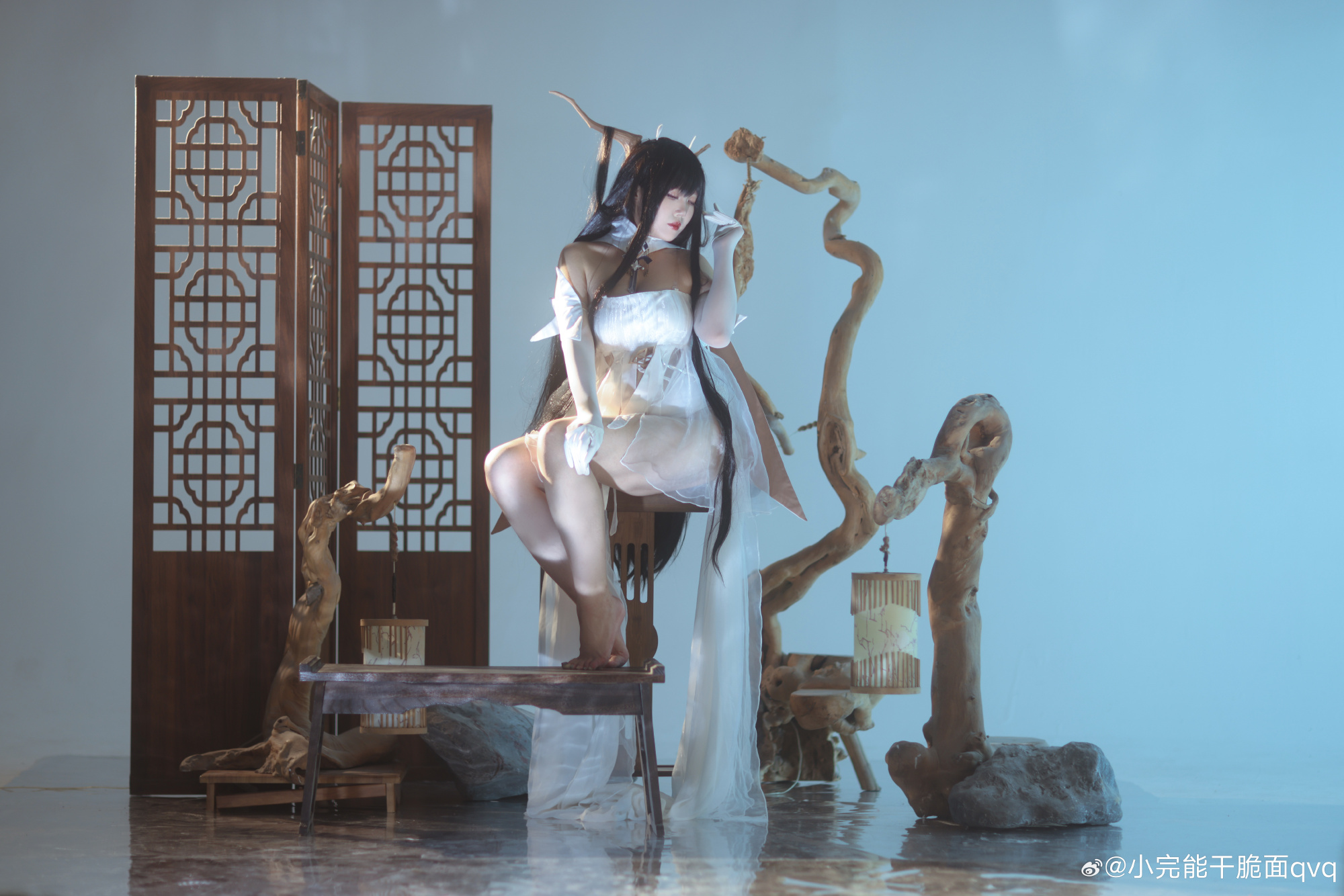 cosplay 碧蓝航线 航空母舰「不挠」参上！@小完能干脆面qvq COSPLAY-第17张