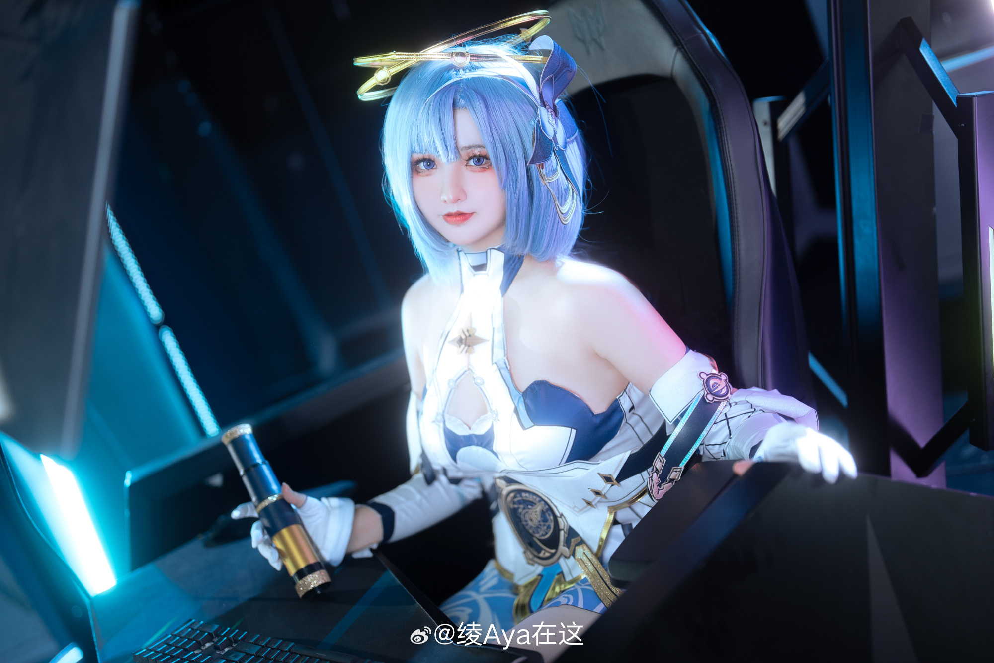 cosplay 用你最喜欢的颜色，为你画一幅画吧 崩坏3 格蕾修@绫Aya在这 COSPLAY-第11张